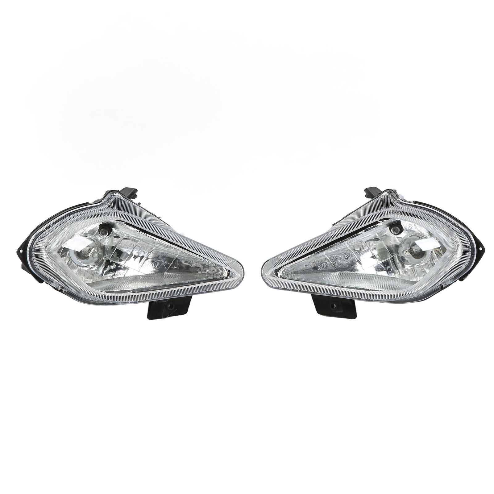12v Led-scheinwerfer Mit Leuchtmitteln, 5 Kabel, 4 Stecker Für Chinesische Quads Mit 150ccm, 200ccm, 250ccm Und 300ccm
