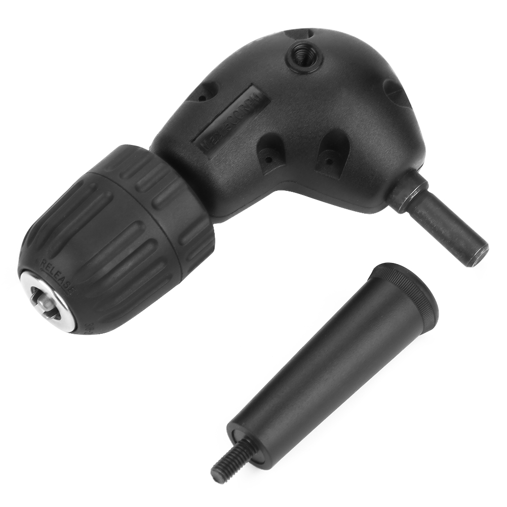 3/8"-winkeladapter, 90°-aufsatz Für Elektrische Bohrmaschinen, 9,5-mm-rundschaft-schnellspannbohrfutter
