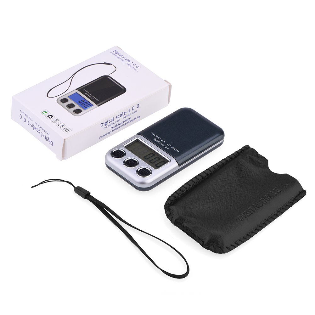Mini-taschenwaage Mit Lcd-display, 600 G, Präzisionswaage Für Goldschmuck