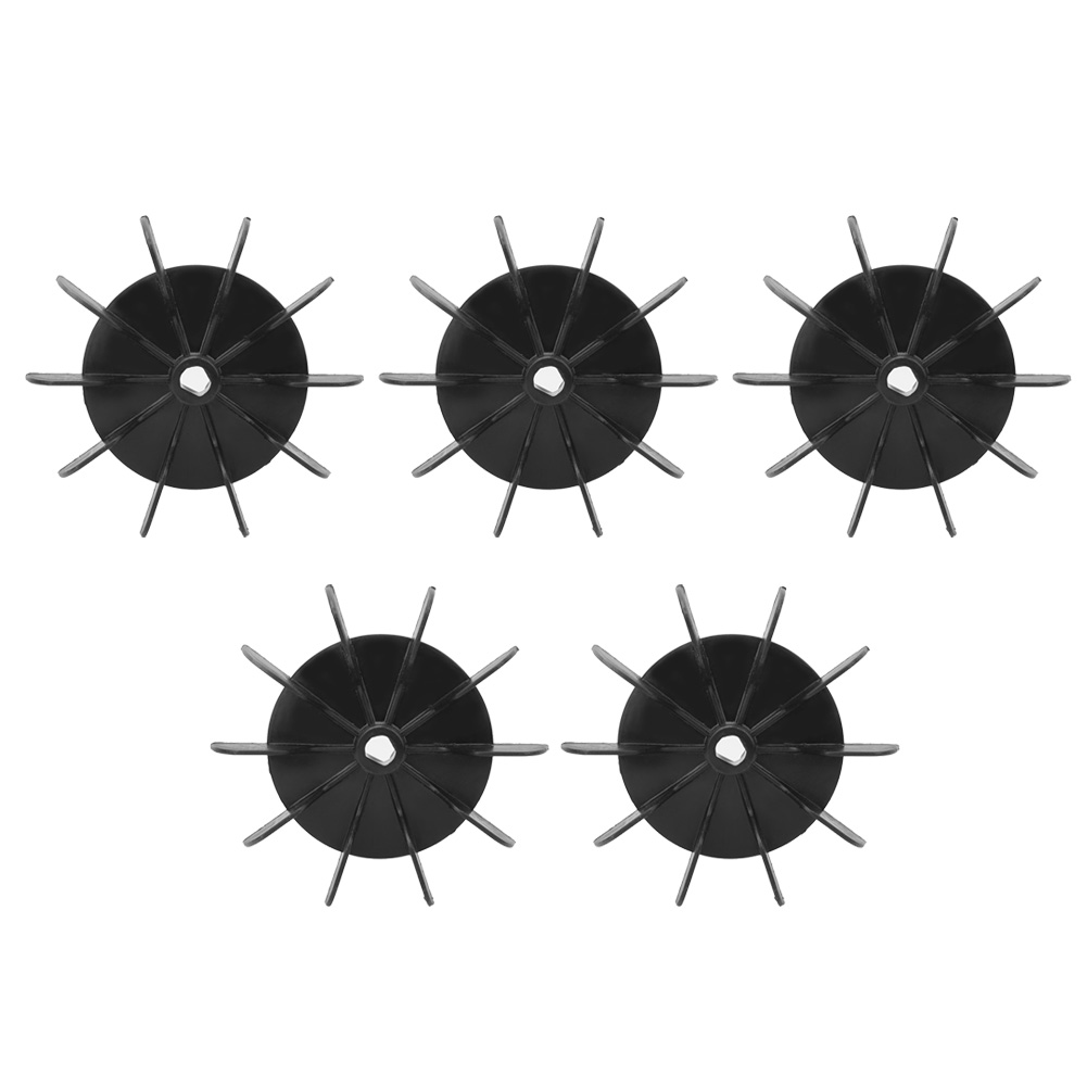Richtungsgebundene Lüfterflügel, 5er-pack, 13 Mm, 10 Flügel, Für Luftkompressoren Und Motorzubehör.