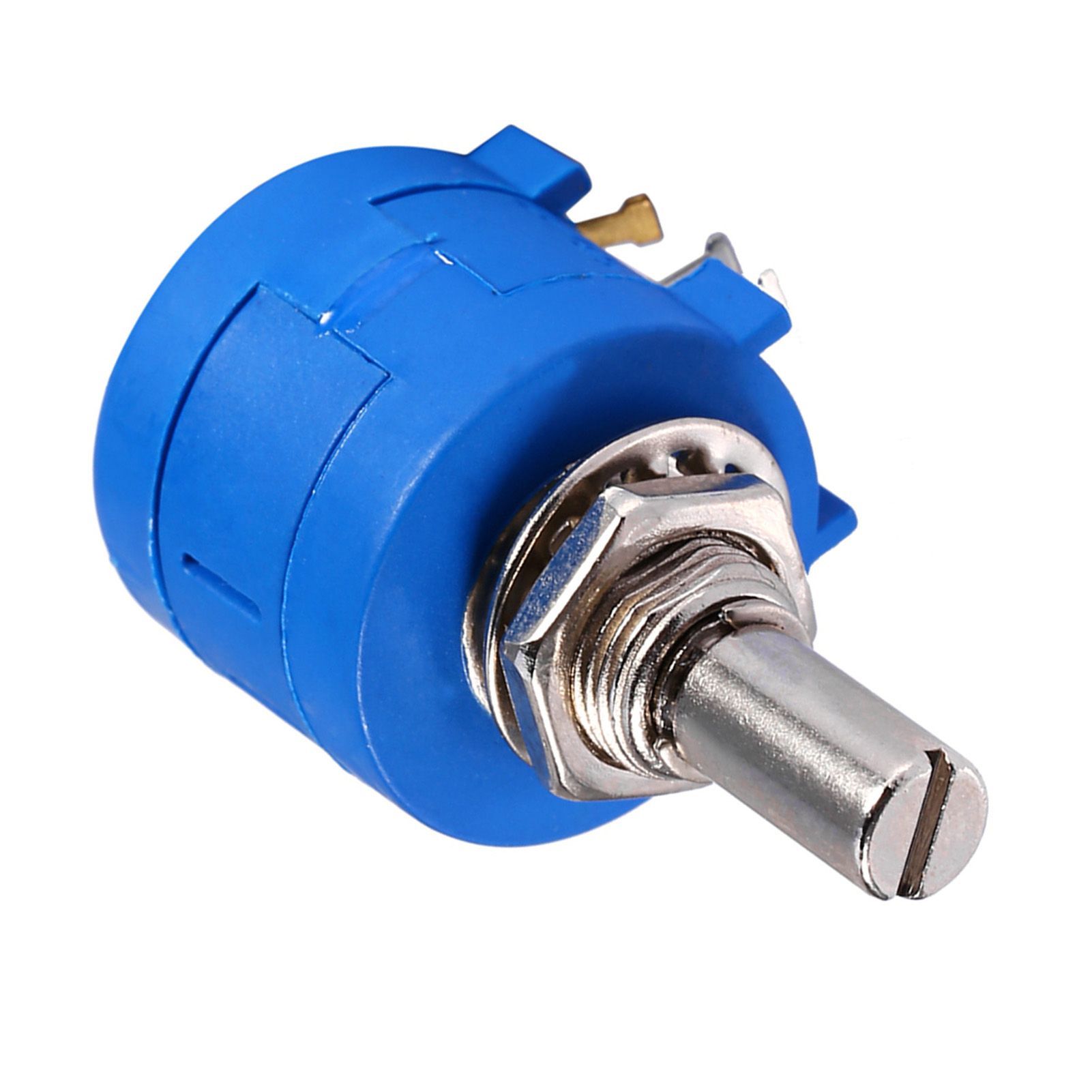Präzisions-drehpotentiometer Mit Drahtwicklung, 10 Kω, 10-gang-drehknopf