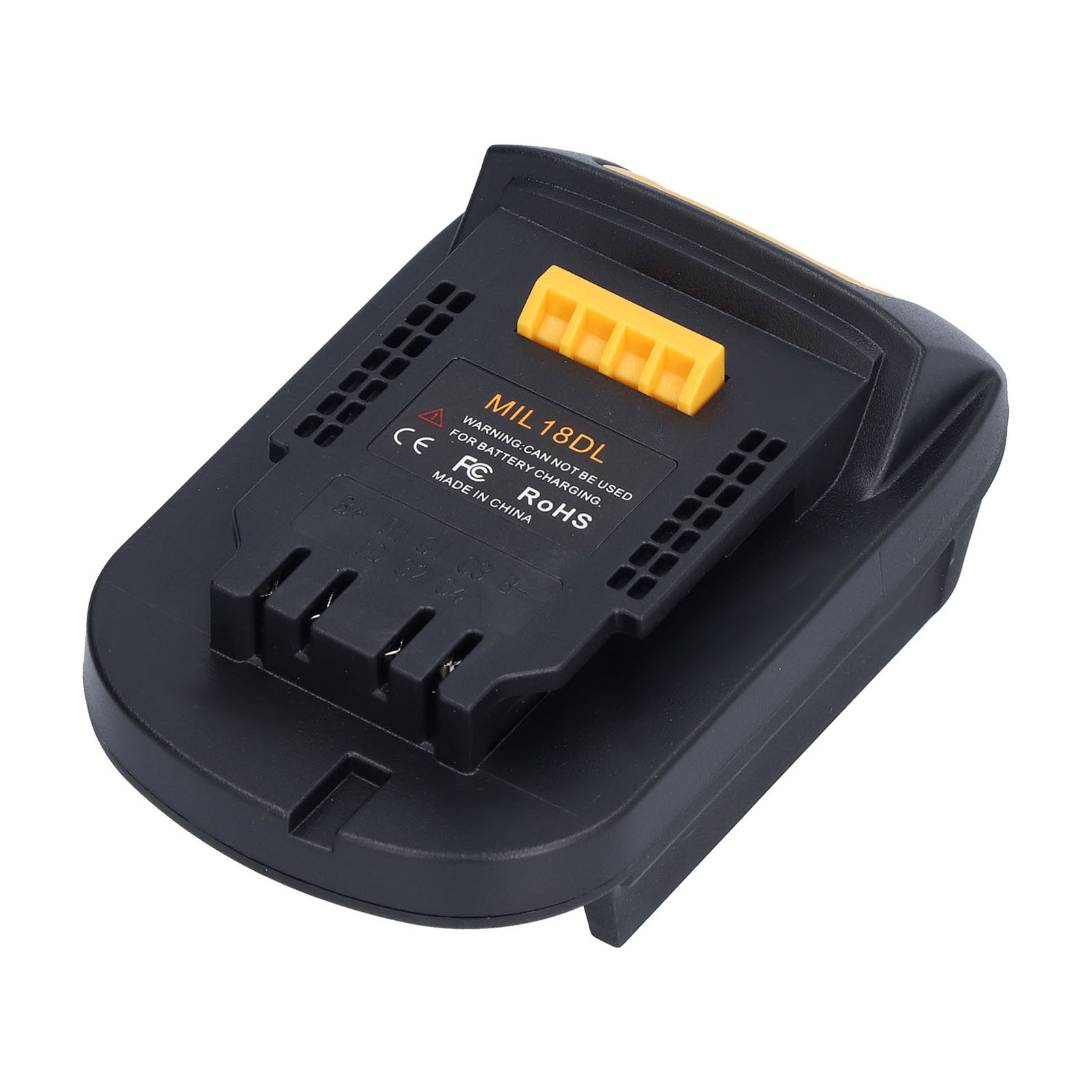 Lithium-akku-adapter, Steckerkonverter Für Milwaukee 18v Mil18dl Elektrowerkzeugstation