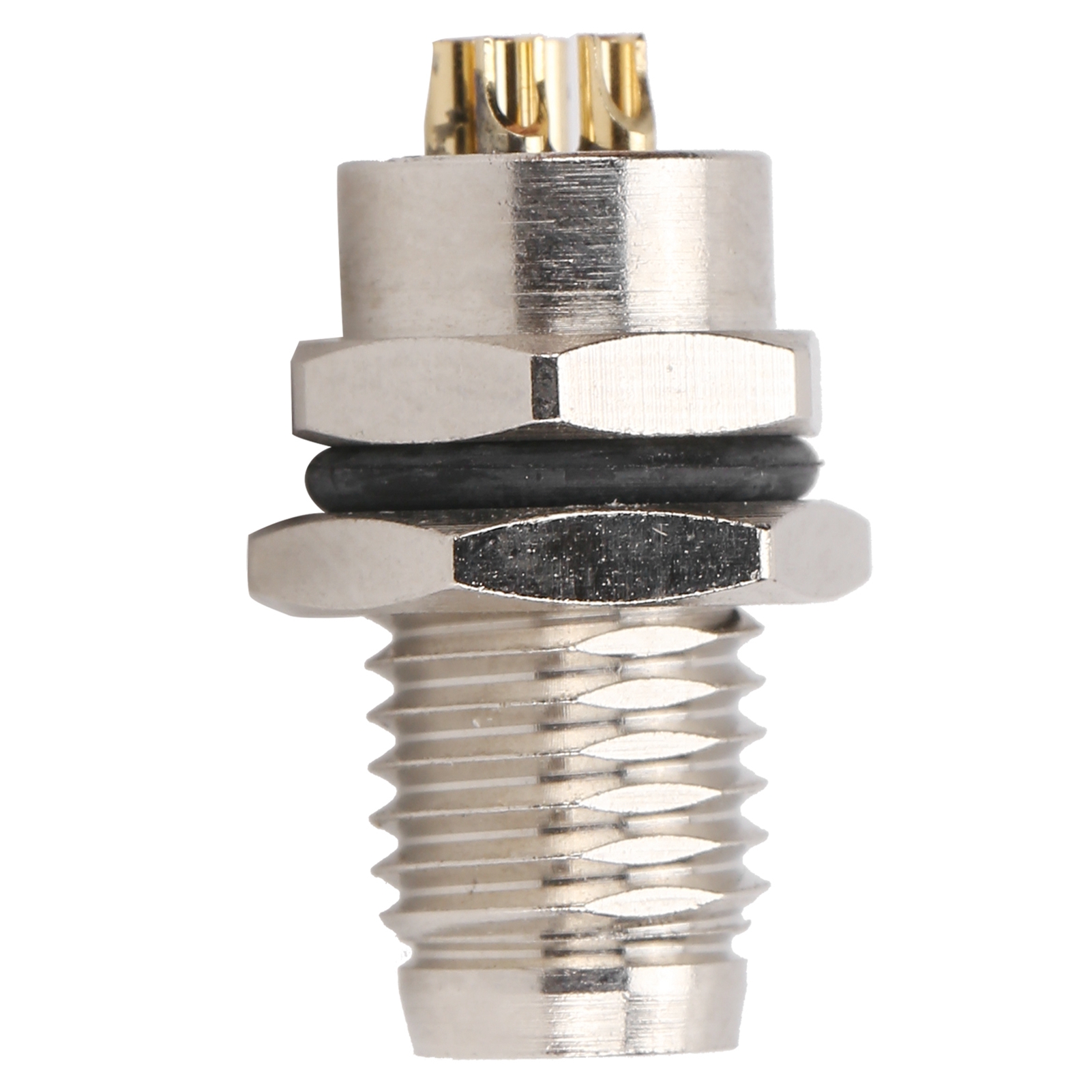 M8fp4-nadelbuchse, M8-4-poliger Stecker, Epoxidharzdichtung Auf Der Rückseite Montiert, Schutzart Ip67