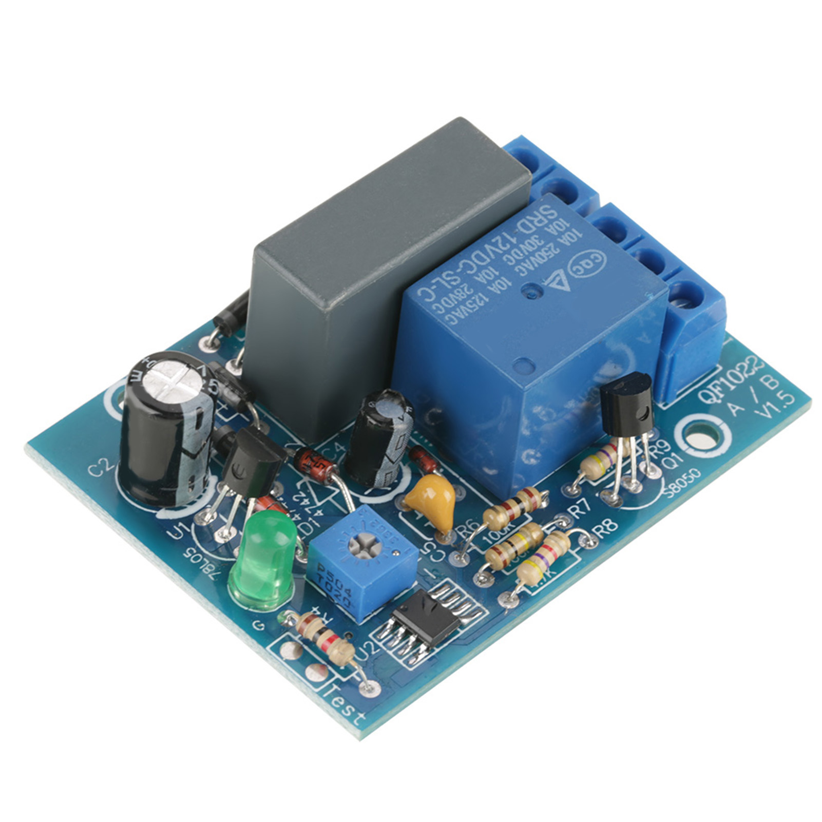 Einstellbarer Timer 220v Ac, Stoppschalter, Zeitverzögerungsrelaismodul (0100 Min)