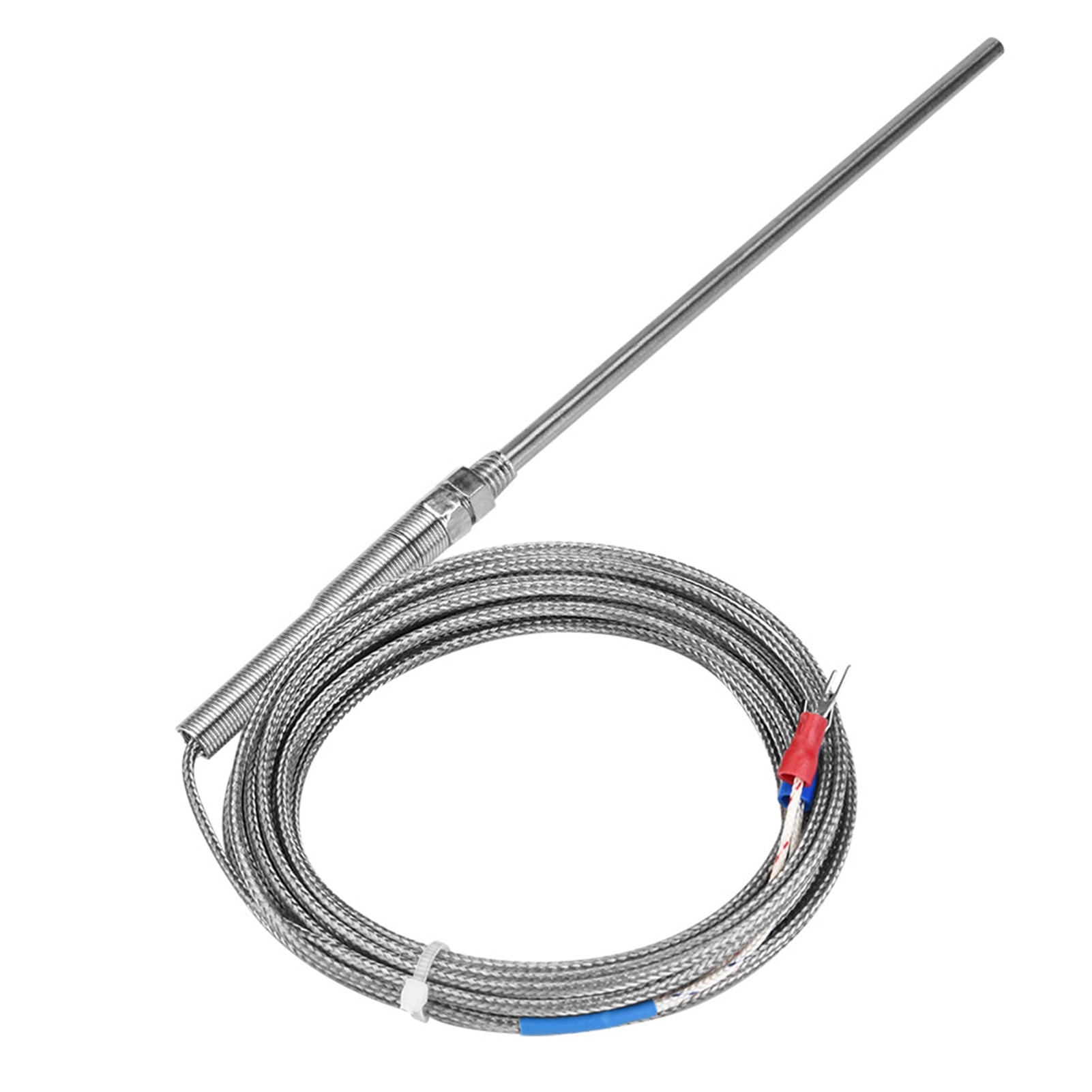 Thermoelement-sonde Typ K Mit M8-gewinde-temperaturfühlerdraht, 150 Mm, 0-400 ℃ (5 M)