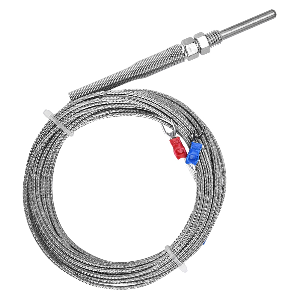 5 M Thermoelement-temperaturfühlerkabel, Typ K, M8-gewinde, 30 Mm, 0–400 °c, 5 M