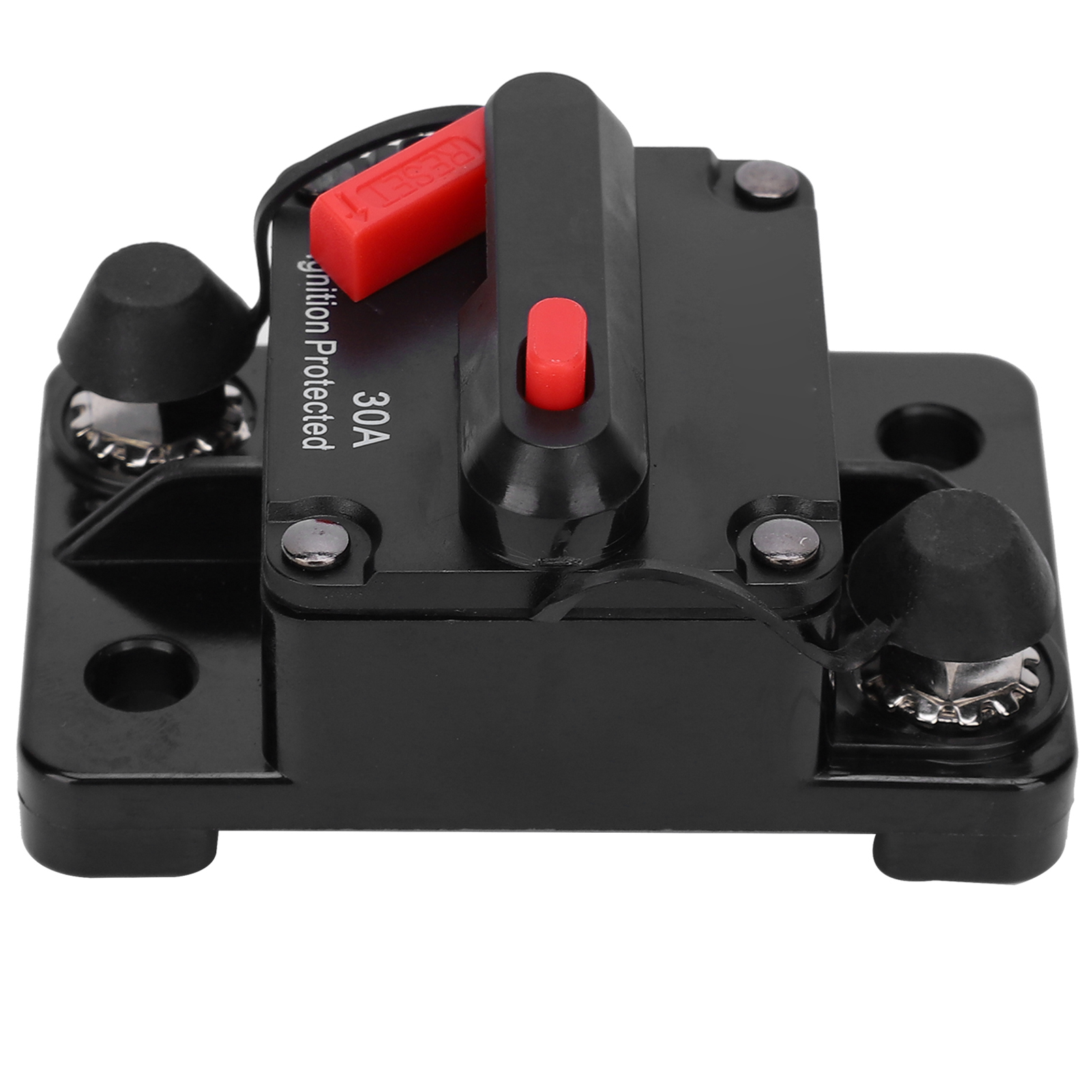 Automatischer Rückstell-leistungsschalter, Abgedichteter Kupfer-sicherungshalter, Roter Automatischer Schalter Dc12-42v30a