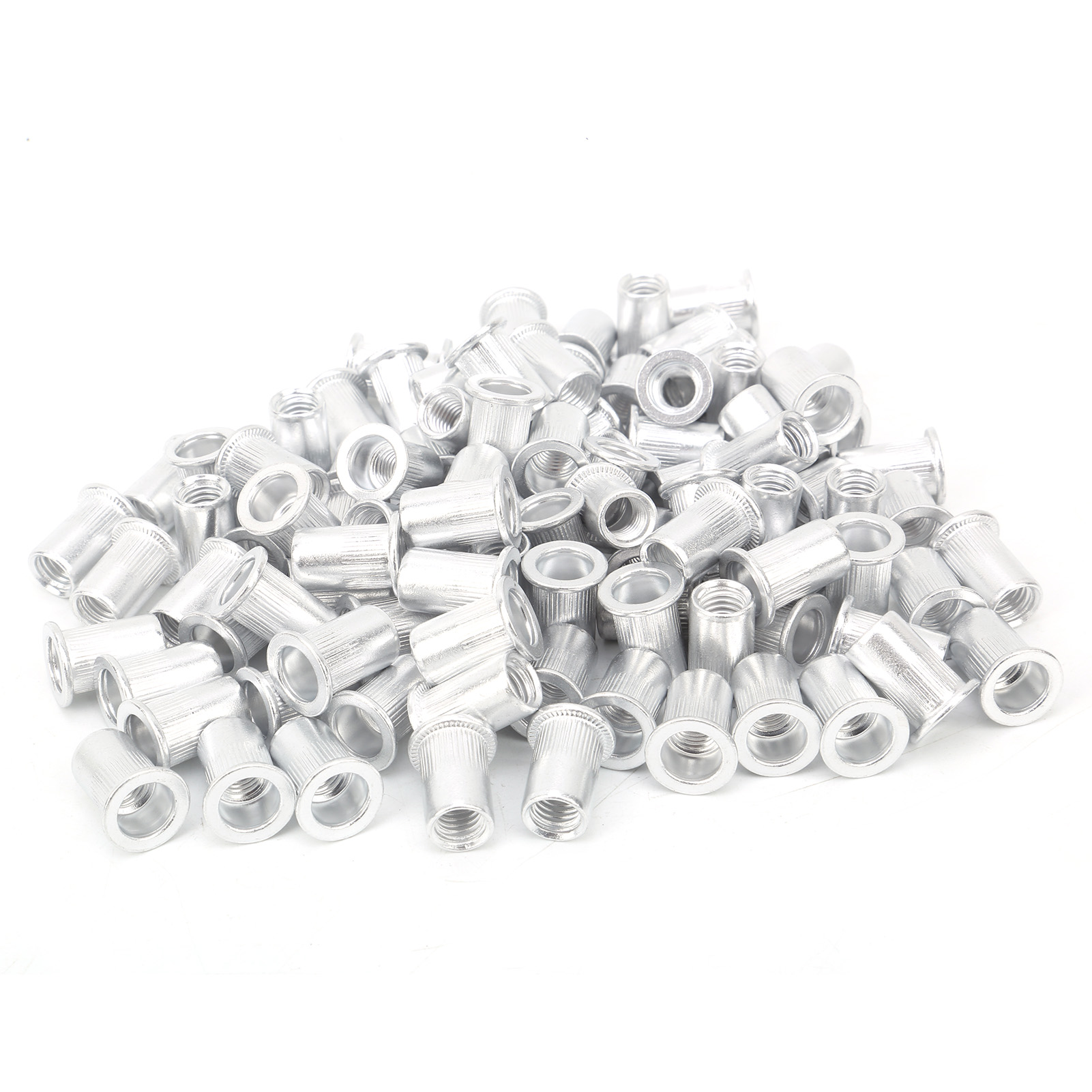 100 Flachkopf-aluminium-nietmuttern, Vertikales Befestigungsmaterial Wj-30045m8