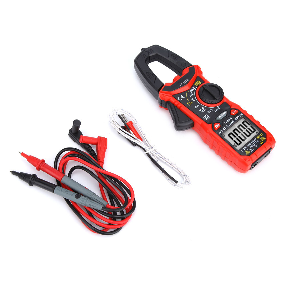 Ht206 Mini-digital-ac/dc-zangenmultimeter Zur Messung Des Wechselspannungswiderstands (ht206d)