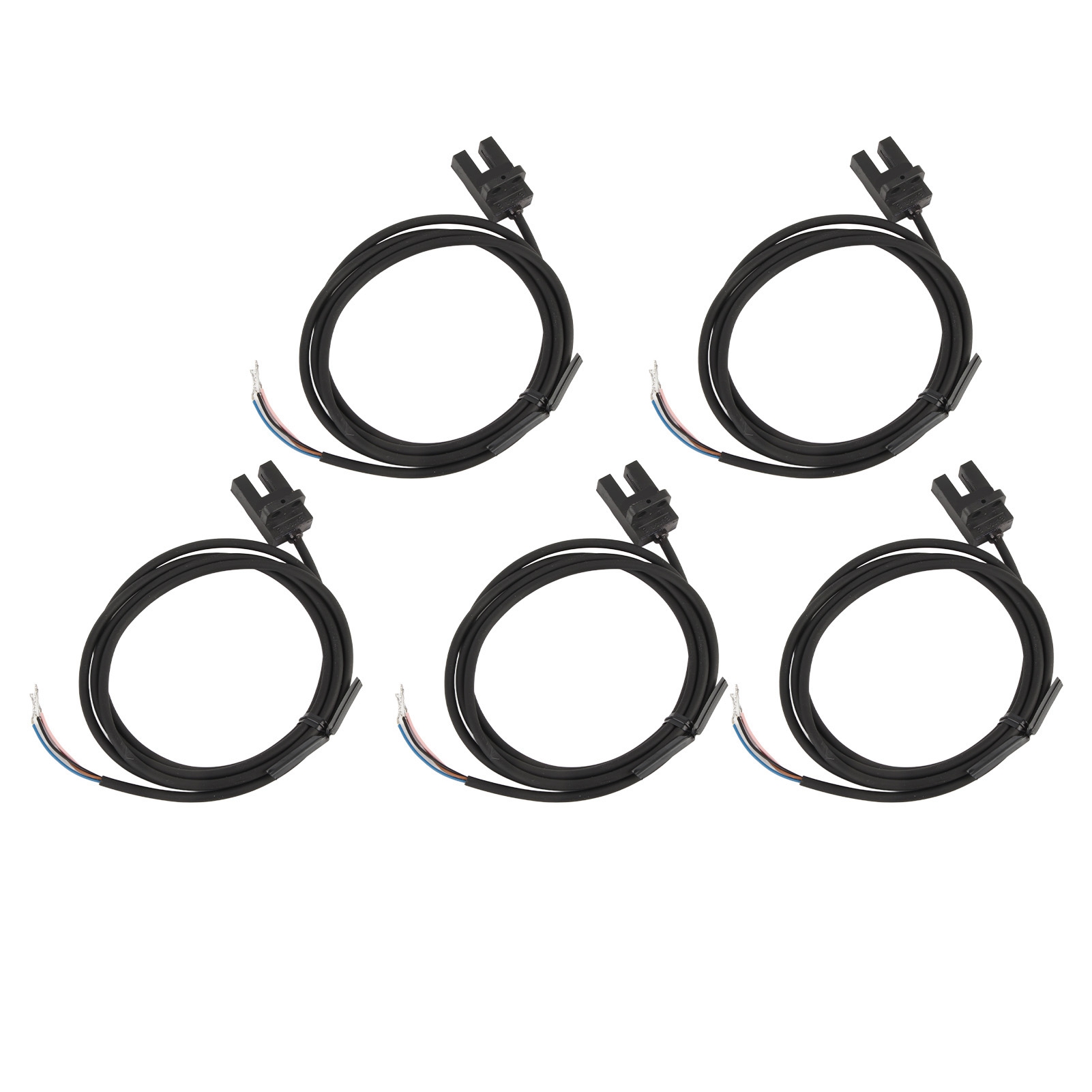 U-förmiger Lichtschrankenschalter, 5 Stück, Hochpräzise Abs-nut, Dc 5 Bis 24 V