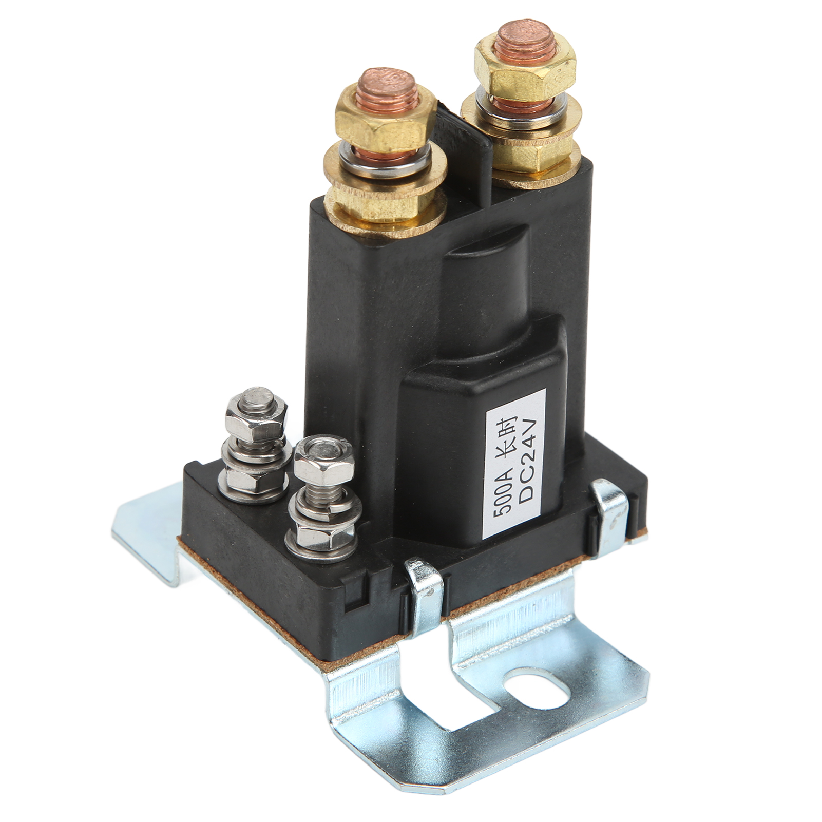 24v 500a Hochstrom-anlasserrelais Aus Rotem Kupfer, Normalerweise Offen, Für Gabelstapler Und Kfz-mehrbatteriesysteme