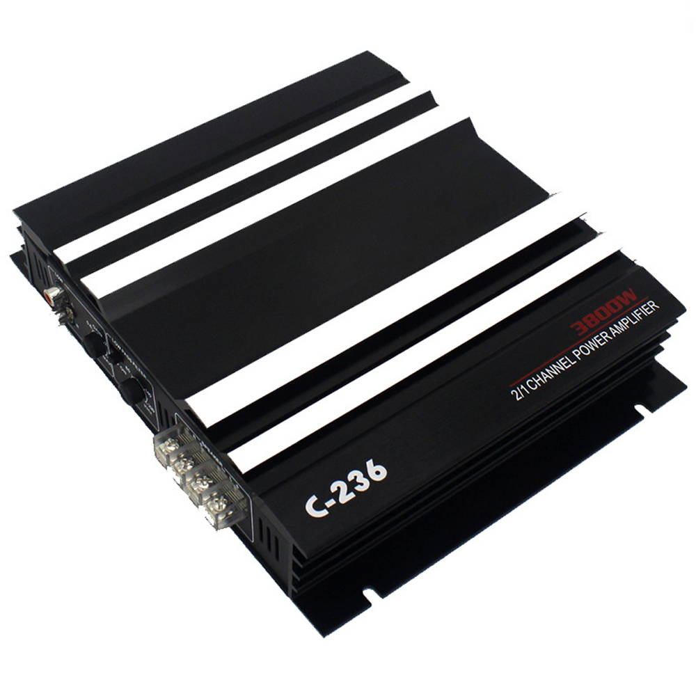 2-kanal-autoradioverstärker, 3800-watt-hochleistungsverstärker, Zweiwege-stereo-netzteil