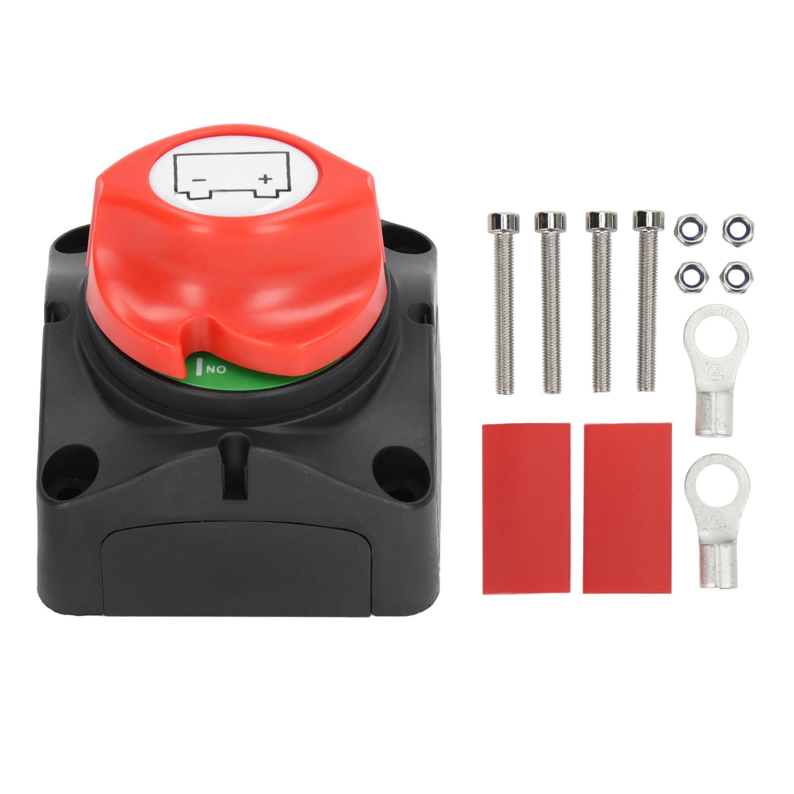 Batterietrennschalter, 275-a-hauptleistungsschalter Mit Schrumpfschlauch, M10-anschluss, 12–36 V Dc
