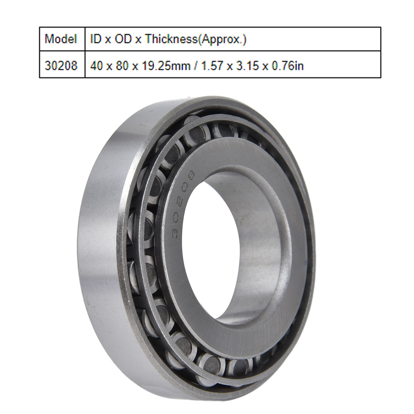 Kegelrollenlager Aus Metall, Hochpräzises Zubehör, Ersatzteil Für Gerät 30208