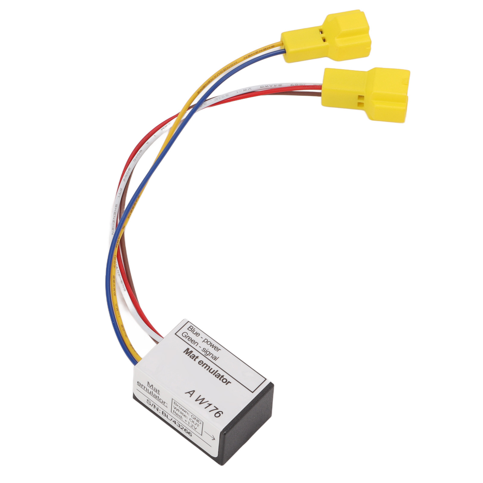Beifahrer-bypass-emulator, Belegungssensor, Sitzmatte Typ 2 Für Mercedes-benz C-klasse W203 (2000-2004)