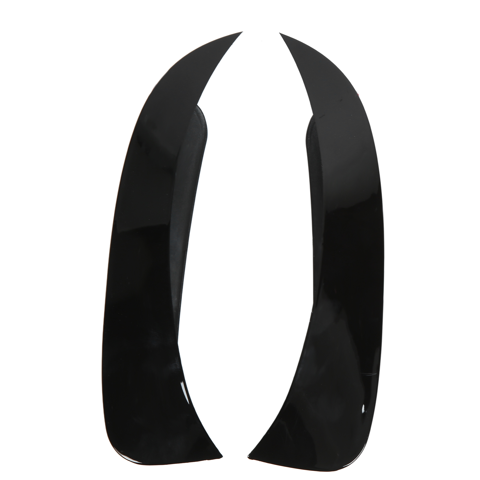 Heckstoßstangenspoiler In Hochglanzschwarz, 2-teilig, Für Mercedes Gla Klasse X156 Gla200 260 Gla45 Amg Line 2013-2019