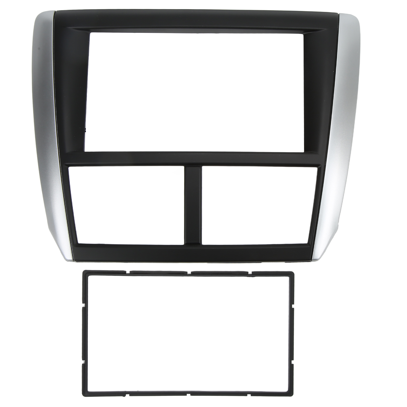 Dvd-blende Für Armaturenbrett, 2din-autoradioblende, Ersatz-navigationsblende Für Subaru Forester Impreza