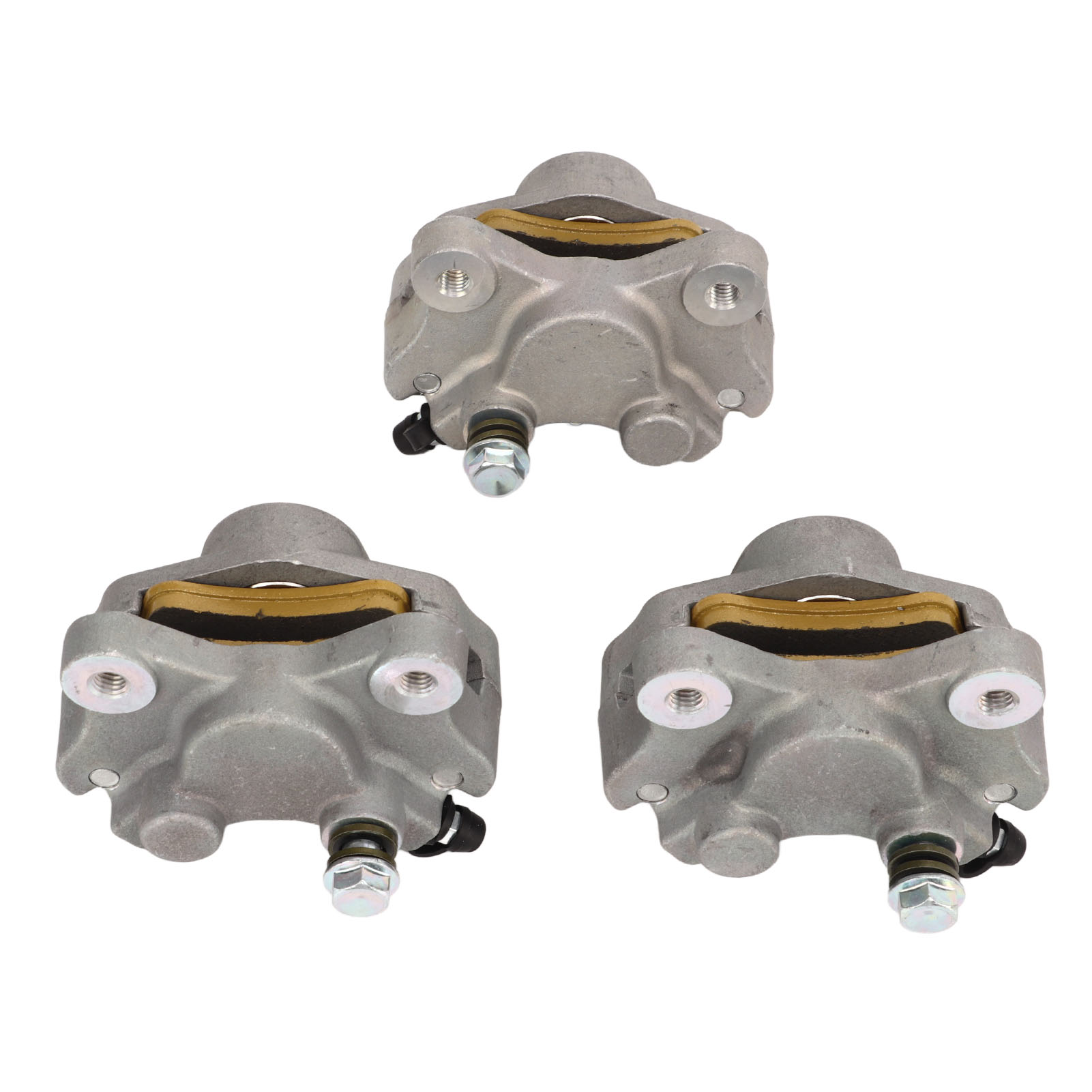 Bremssättel 0402 010 Vorne Links Rechts Hinten, 3 Stück, Hochleistungsersatz Für Arctic Cat 250 300 375 400 454 500 Atvs