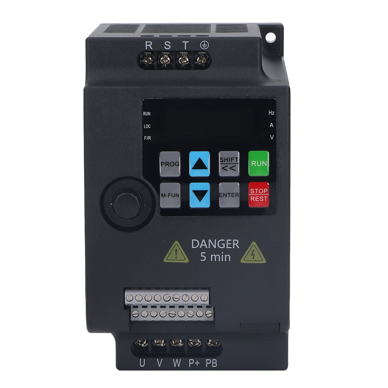 Dreiphasen-frequenzumrichter, 380 V Ac Eingang, 0–380 V Ac Ausgang, 1,5 Kw, Schienenmontage