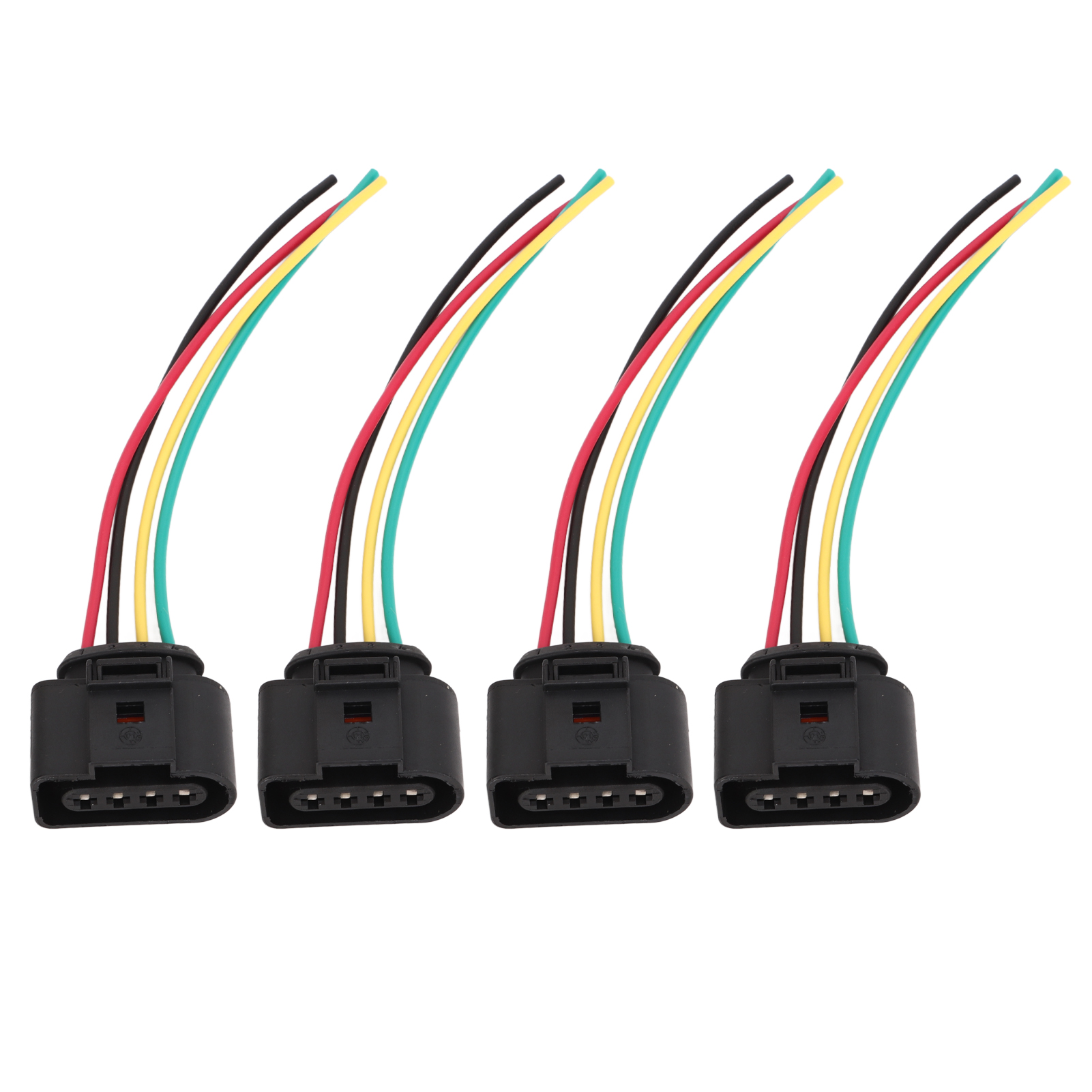 Zündspulenstecker, Satz Mit 4 Stück, Teilenummer 1j0973724, Reparaturkabelbaum Für Audi A3, A4, A5, A6, A8, Q5, Q7, R8, Rs4, Rs6, S4, S5, S6, S8, Tt Und L4 (5000 L5).