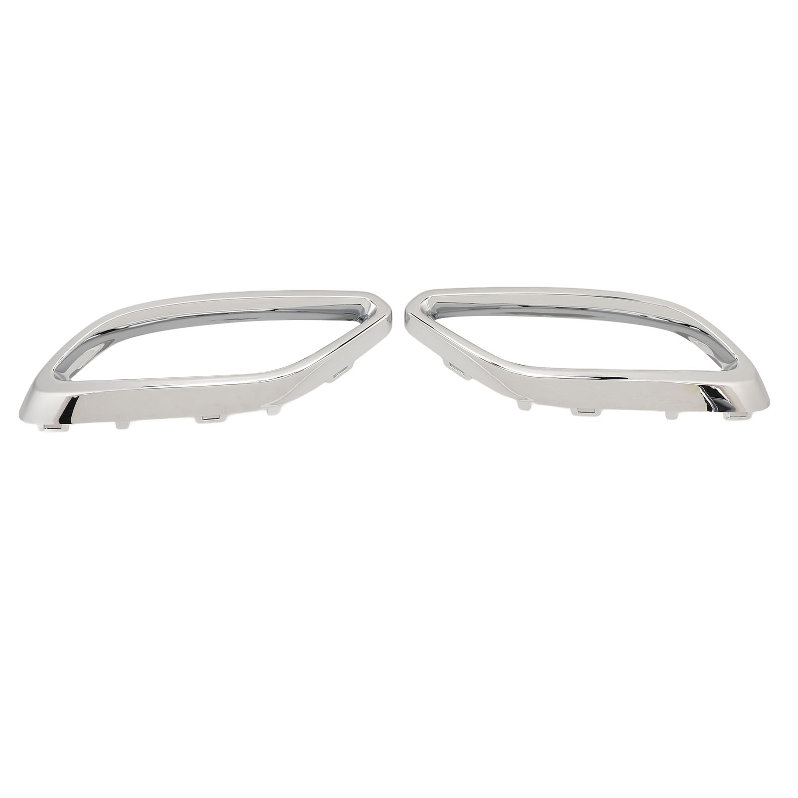 Paar Ersatz-auspuffblenden Links Und Rechts 1184920200 Für Mercedes-benz Cla C118 Amg-line (2020-2024), Chrom, Original.