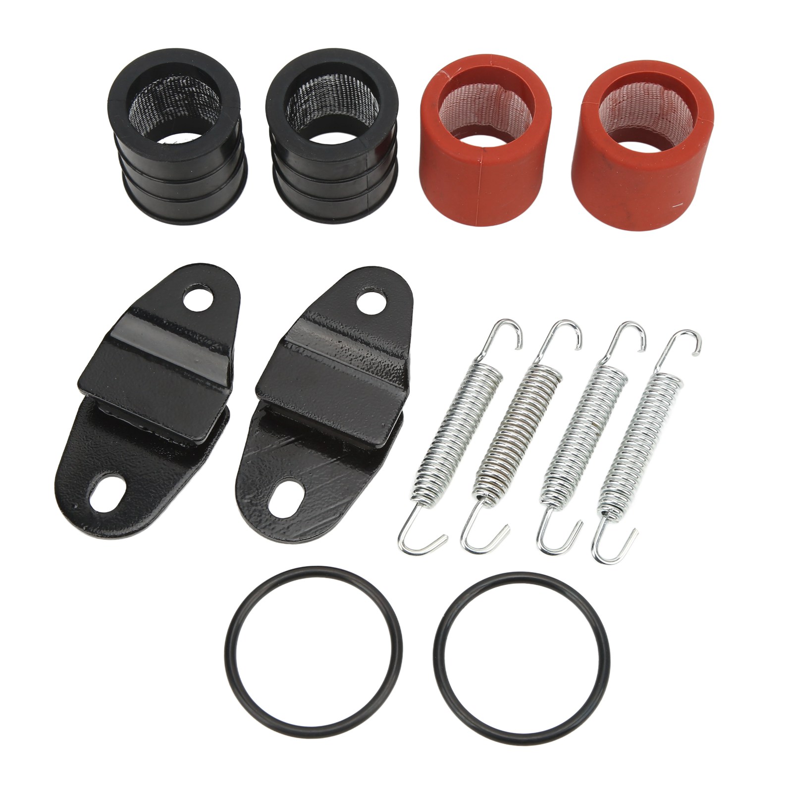 12-teiliges Set Für Auspuffdichtungen Und Haltefedern 2gu-14771-00-00, Kompatibel Mit Banshee 350 Yfz350 Le Se Sp