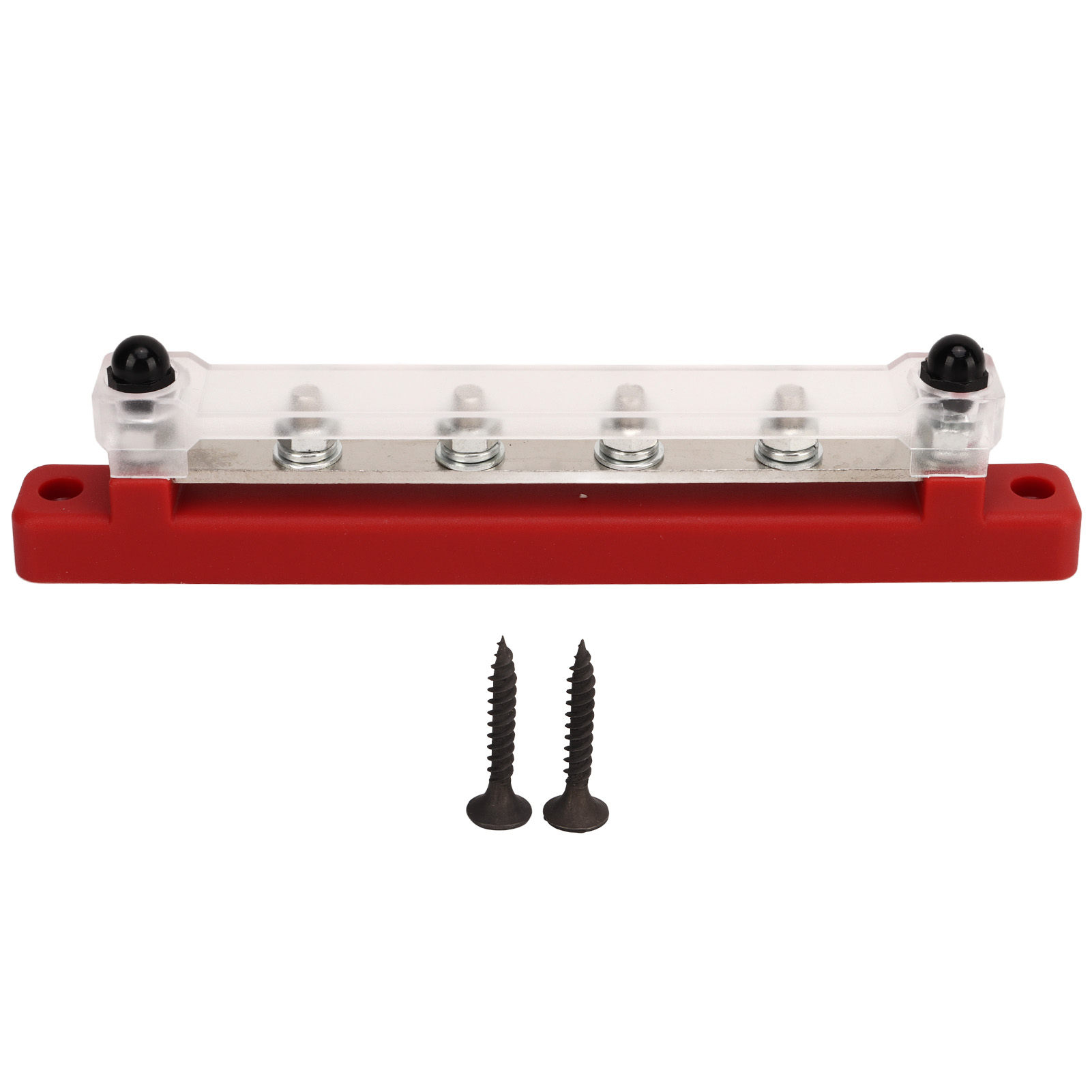 6-poliger Stromverteilerblock Mit M6-schrauben, 12–48 V Dc, 150 A, Für Boot/auto, Rot