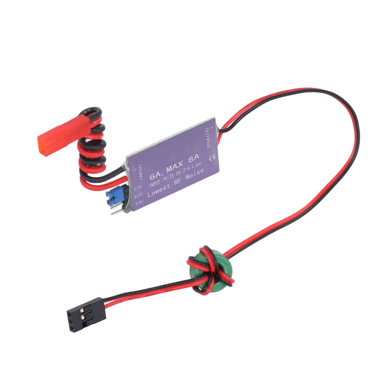 Ubec Externes Spannungsreglermodul Für Funkgesteuerte Hubschrauber, 7–25,5-v-batterieeingang, 5 V/6 V/7,4 V 6 A Ausgang