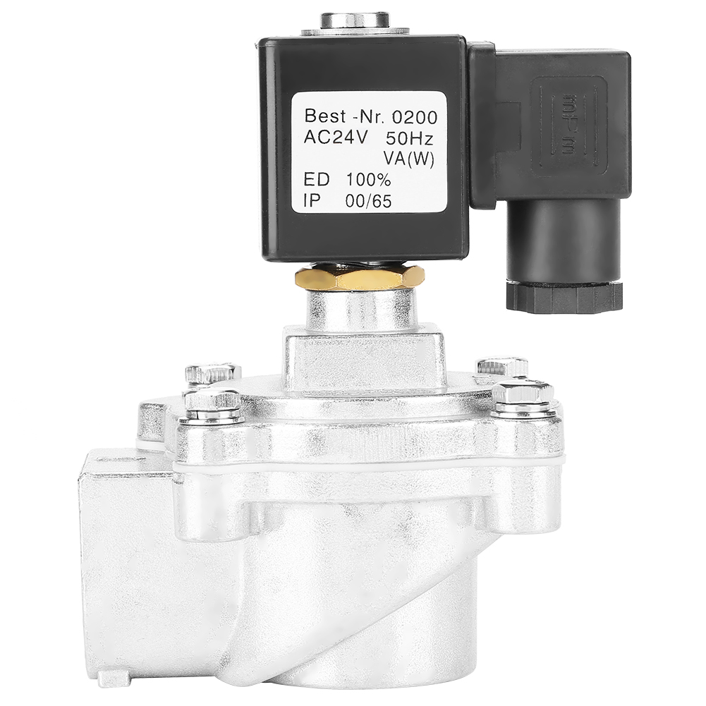 Rechtwinkliges Magnetimpuls-magnetventil, 2-wege G1", Dmf-z-25 Dc 24 V