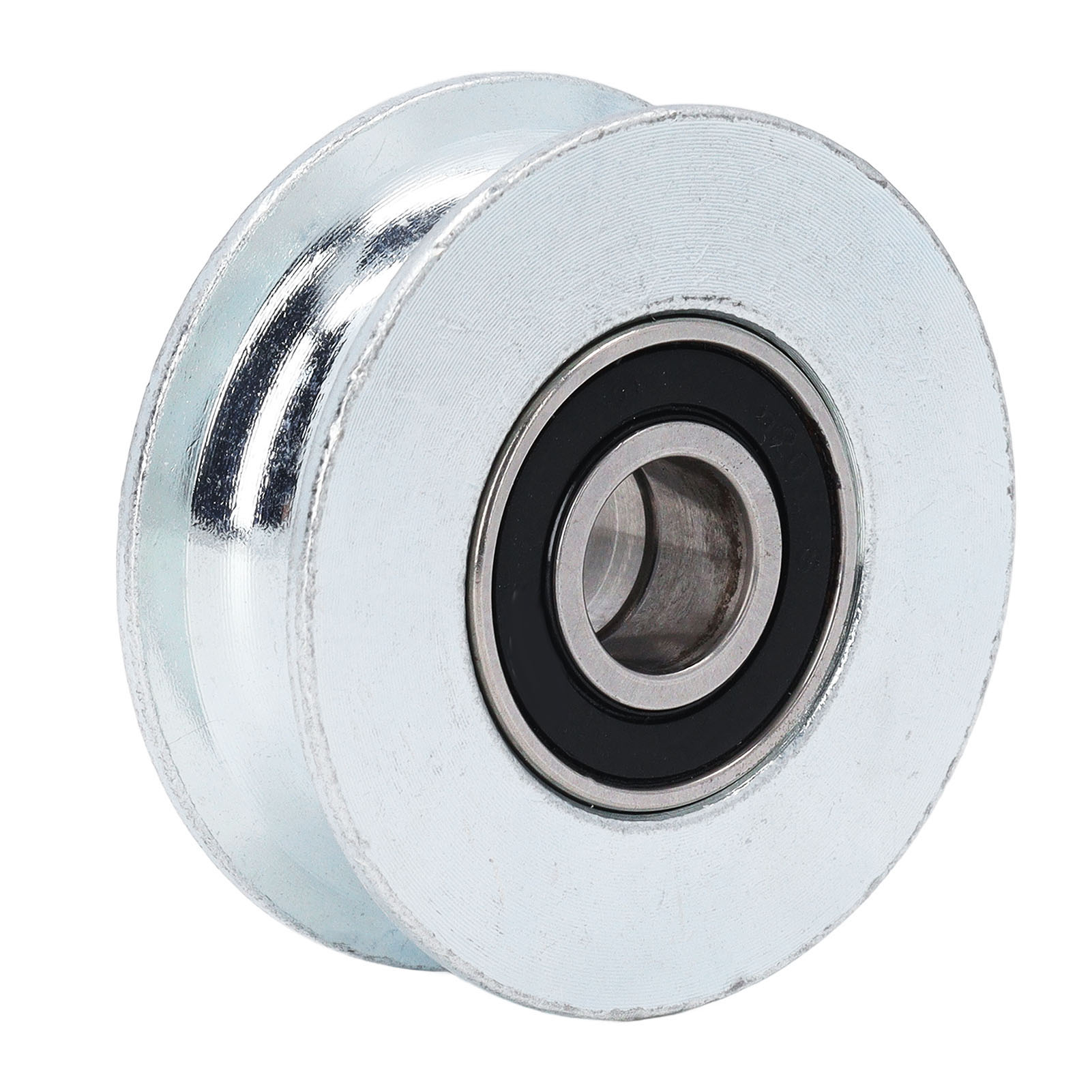 U-förmige Lagerrolle Aus Legiertem Stahl Für Schiebetüraufhängung, 64 Mm Durchmesser, 15 Mm Bohrung