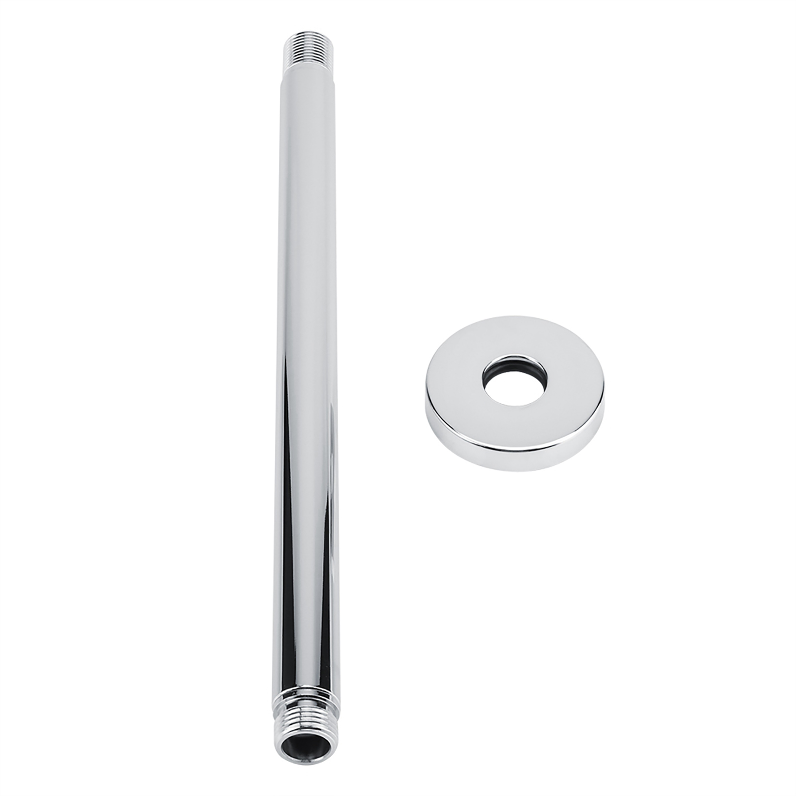Runde Duscharm-wandhalterung Aus Edelstahl Für Badezimmer-deckenduschkopf (30 Cm)