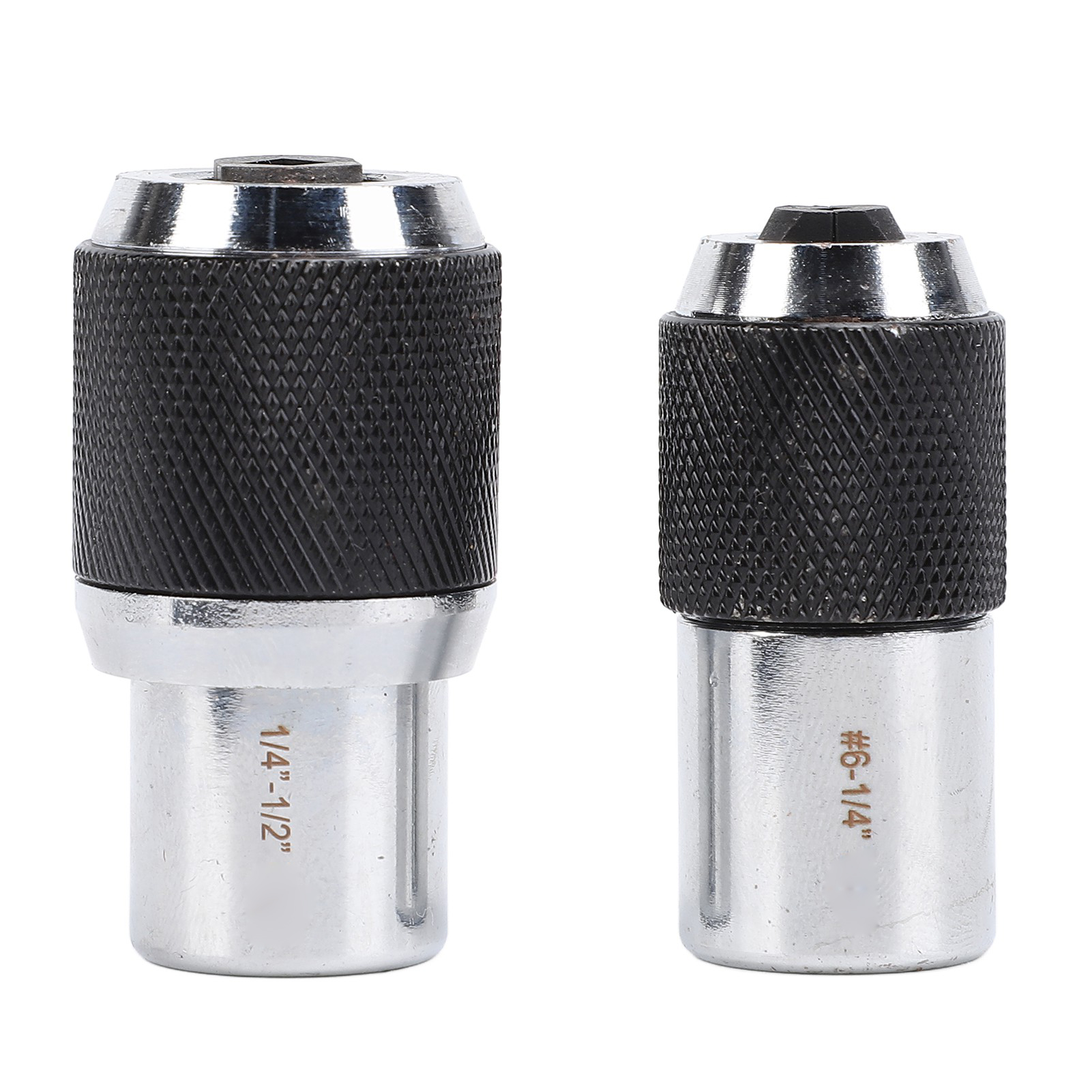 Verstellbarer Steckschlüsselsatz, 2-teilig, 3/8"-antriebs-gewindeschneidnüsse, 6-1/4" Und 1/4"-1/2"-adapter Für Schraubenausdreher Und Reibahlen
