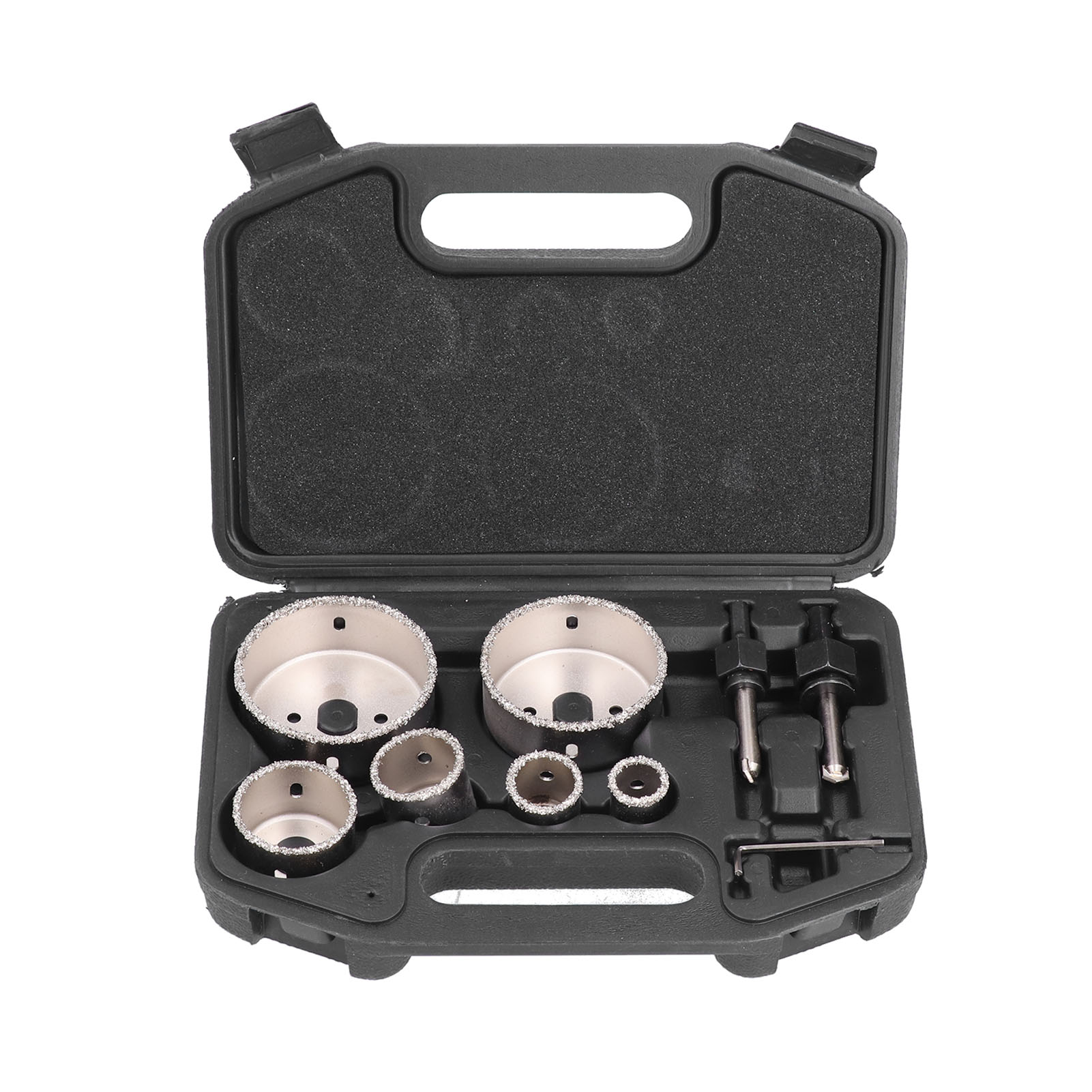 9-teiliges Metallbohrer-set, Fliesenlochsäge, Glas- Und Porzellanbohrer