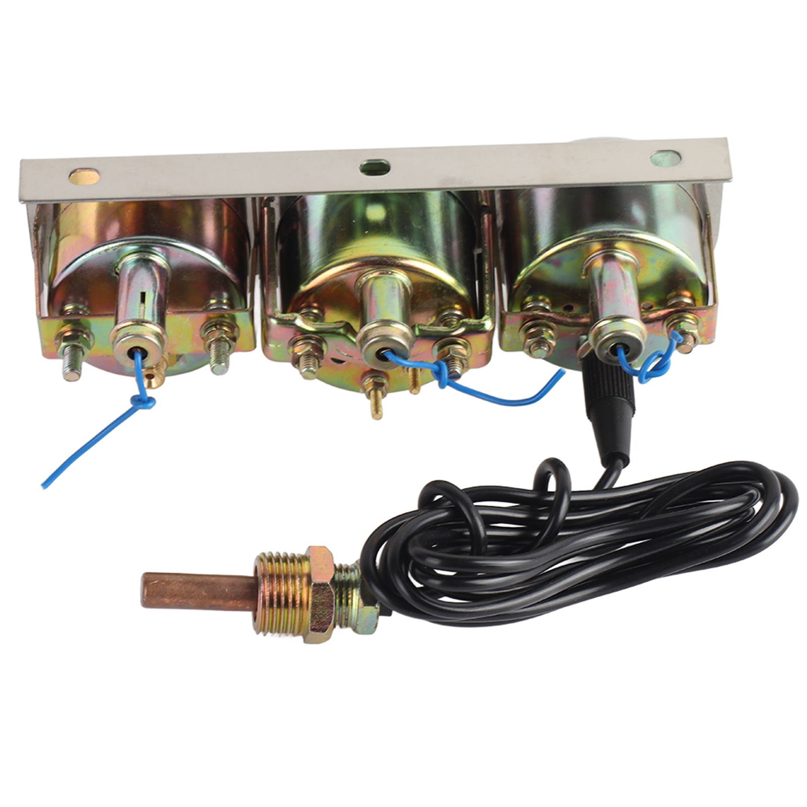 3-in-1 Kfz-instrumentensatz, 52 Mm/2 Zoll, Wassertemperatur, Öldruck, 12-v-universalvoltmeter