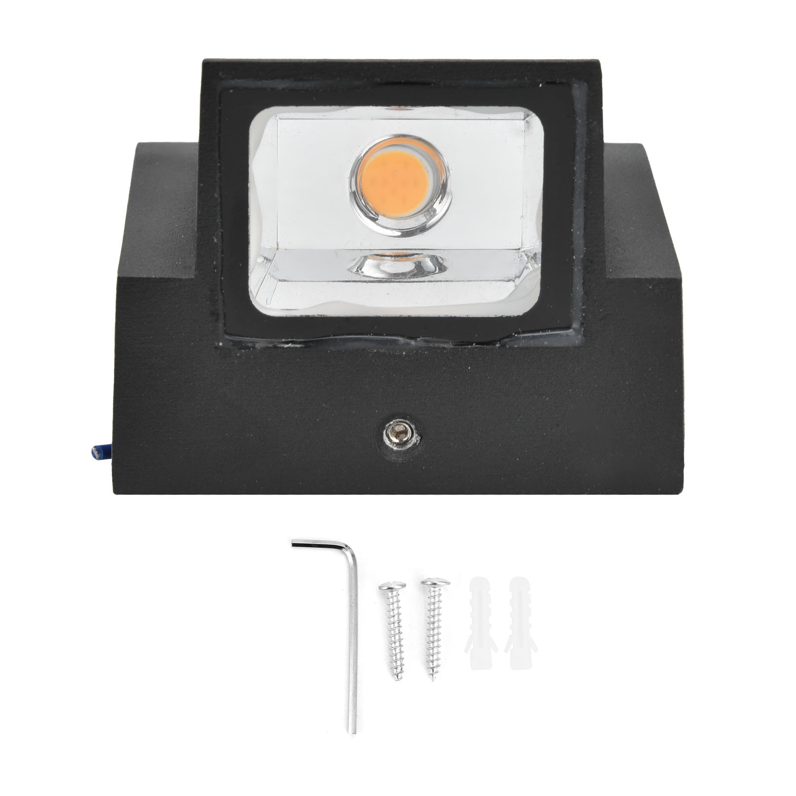 Cob-außenwandleuchte (5 W), Warmes, Flimmerfreies Licht, Wasserdicht (ip65) Für Flur Oder Hof, 85–265 V