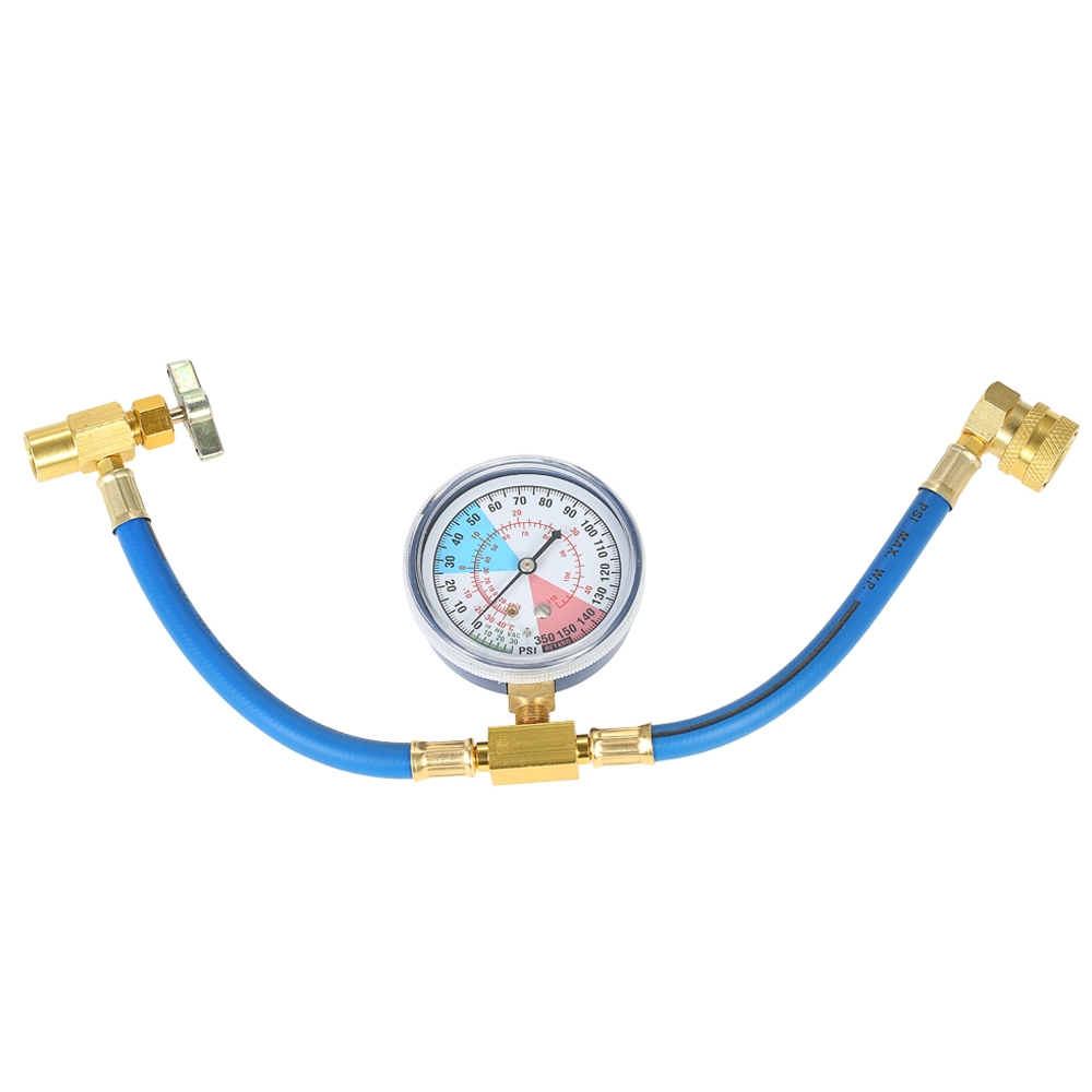R134a 1/2" Kfz-klimaanlagen-kältemittel-nachfüllset Mit Manometer Und Schlauch