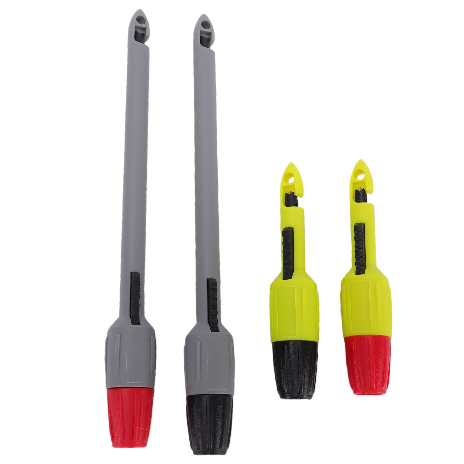 4 Kabeldurchdringungsspitzen Von 2 Mm Und 4 Mm Mit Isolierklemme Zur Spannungsmessung Mit Multimeter Und Für Elektrische Prüfungen.
