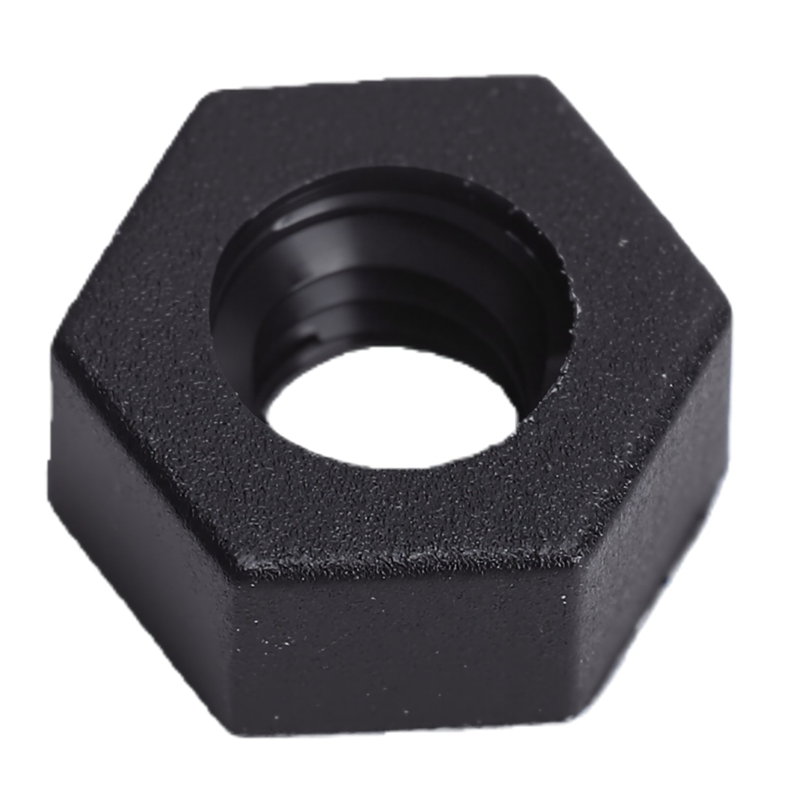 Pa66 Nylon-sechskantmutter, Dicke Kunststoff-befestigungsschraube Für Heimwerker-autoreparaturen, Schwarz M4