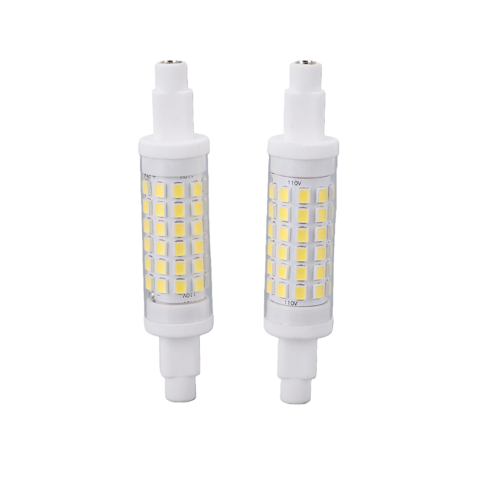 78 Mm Dimmbare R7s Led-lampen, 6000 K, 5 W, Typ J, Doppelsockel, 500 Lumen, Für Arbeits-, Sicherheits- Und Außenbeleuchtung.