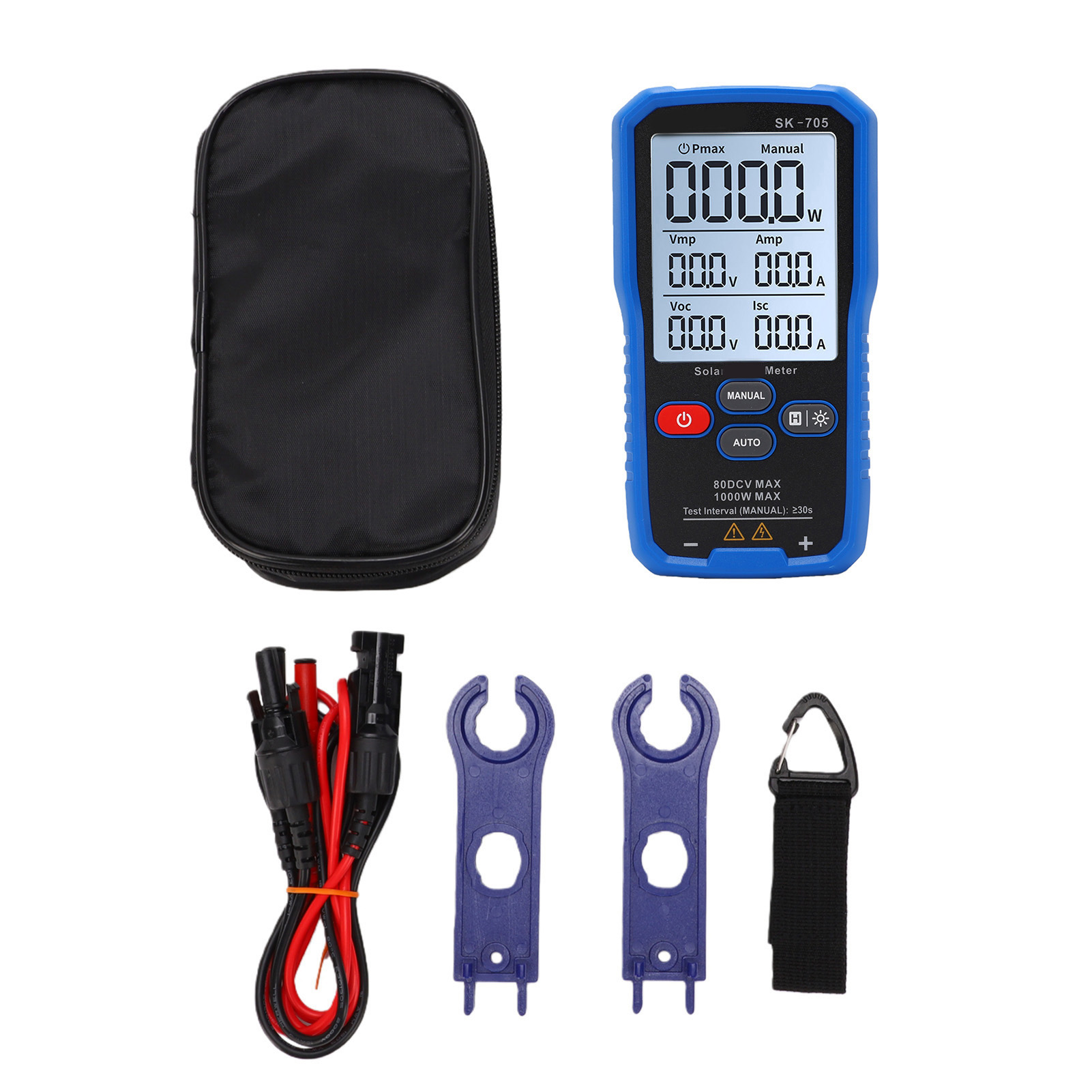 1000-w-solarmodul-wattmeter, Photovoltaik-modultester, Mppt, Automatische Bereichswahl, Großes Lcd-display, 35 A