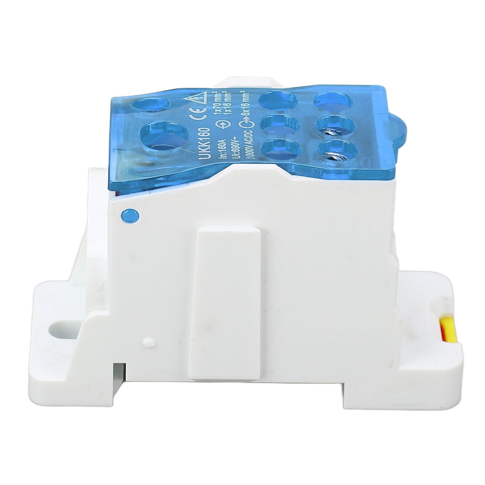 690v 160a Klemmenblock-verteilerkasten, Din-schienenmontage, Elektrischer Anschlusskasten, Blau