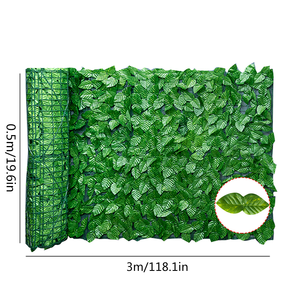 Künstliche Sichtschutzrolle, Uv-schutz Gegen Ausbleichen, Ideal Zum Abdecken Einer Wand, Zur Gartengestaltung, Zur Schaffung Eines Zauns Oder Balkonschutzes Für Die Innen- Und Außendekoration.