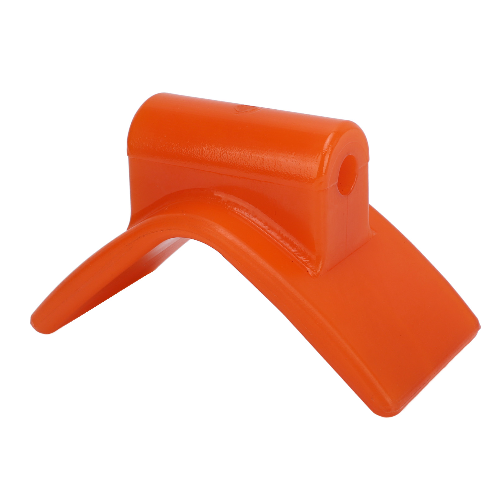 Buganschlag Für Bootstrailer, 7,6 Cm Breit, 1,3 Cm Befestigungsloch, 13,5 Cm V-förmiger Distanzblock, Orange