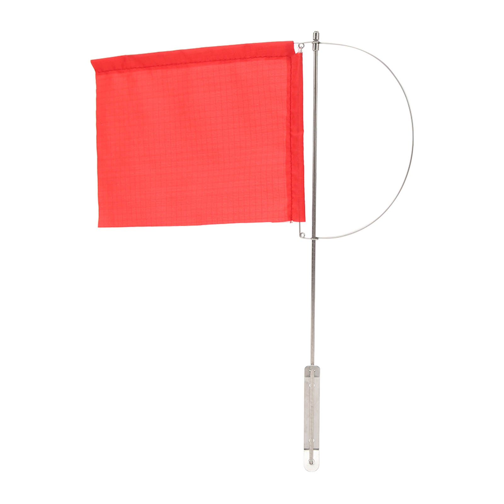 Windfahne Aus Rotem Edelstahl, Einheitsdesign, Für Segelboot- Oder Yachtmast, 185 X 135 Mm / 7,28 X 5,31 Zoll
