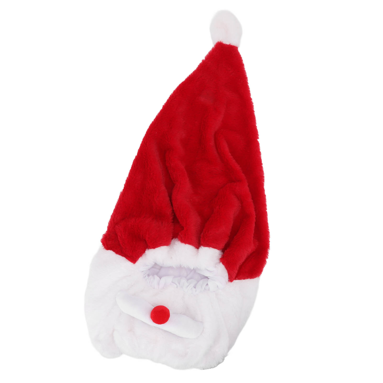 Plüschiger Weihnachtshelmüberzug, Kratzfester Motorradhelm Für Die Freizeitdekoration