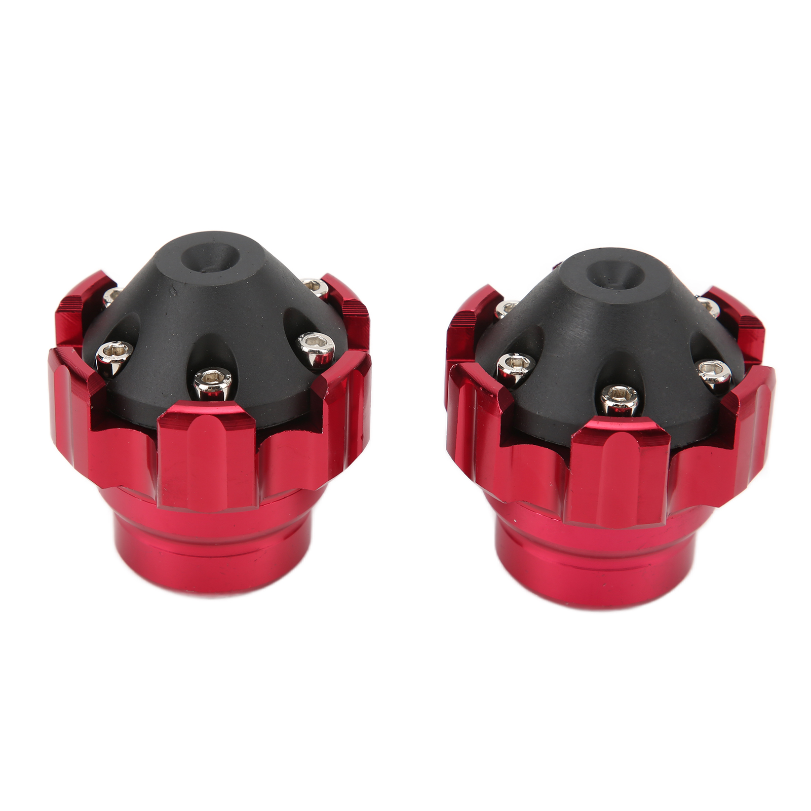 Cnc-gefräster Rad-gabel-rahmen Aus Aluminiumlegierung, 2-teilig, Universelle Motorrad-sturzpads