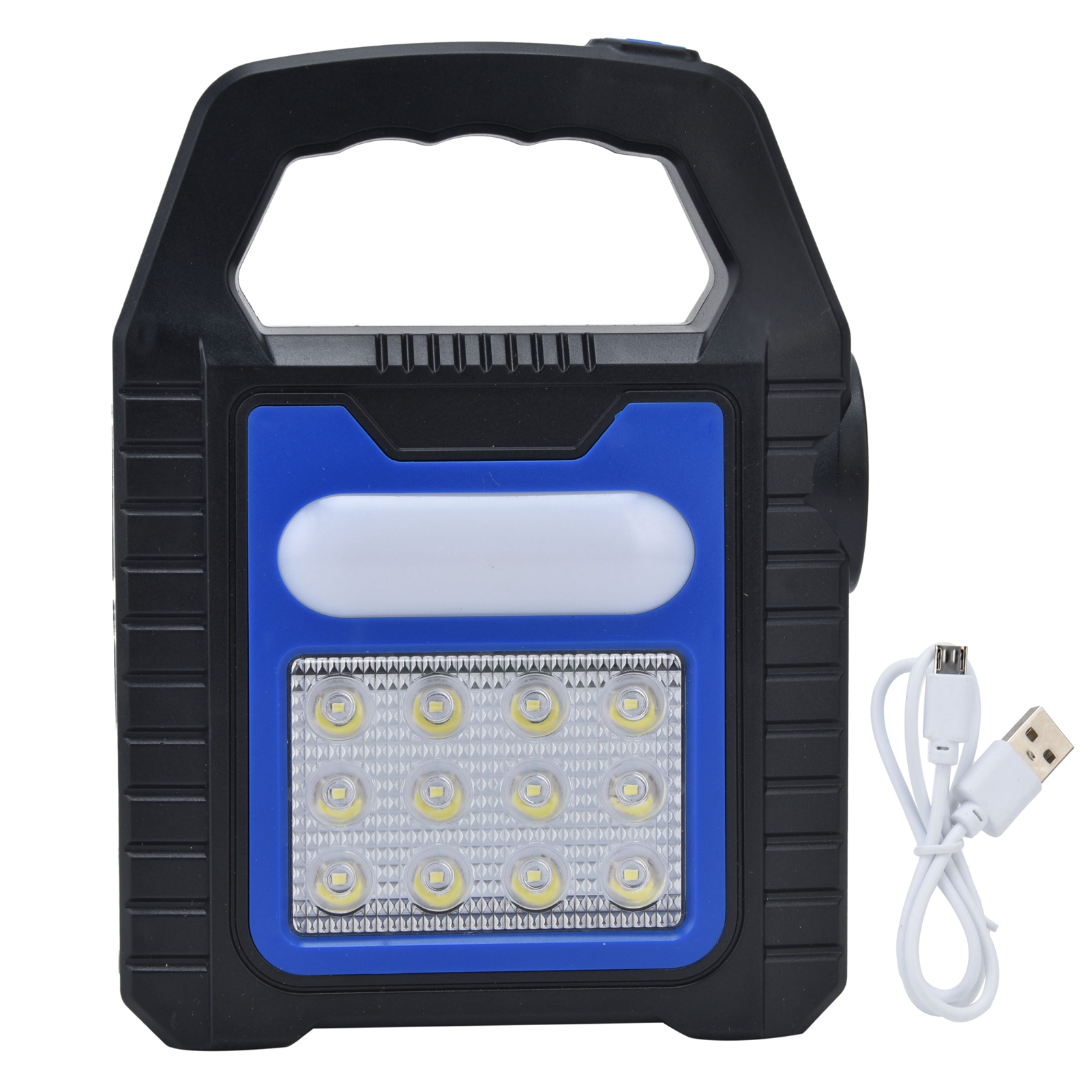 Solartaschenlampe, Usb-aufladbares Panel, Tragegriff, Led-außenlaterne
