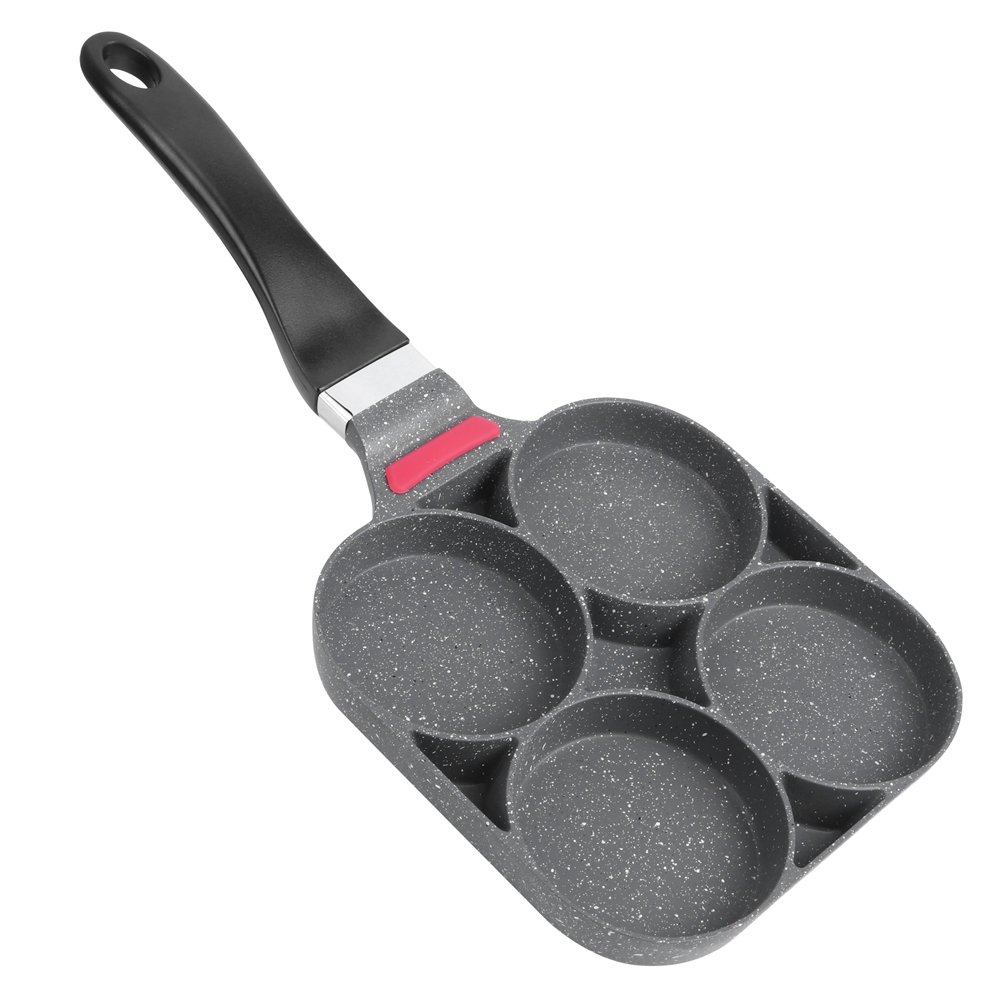 Pfannkuchenpfanne Fürs Frühstück, Aluminium-bratpfanne Mit Griff Für Eierburger (für Offene Flamme)