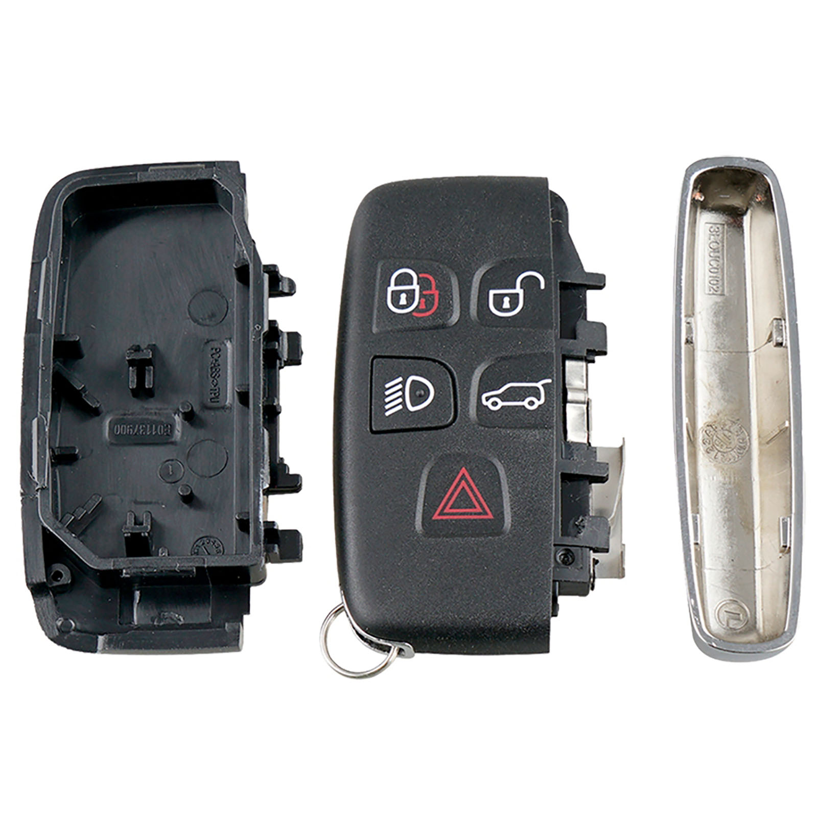 Schwarzes Gehäuse/abdeckung Aus Abs-kunststoff Für Die Fernbedienung Von Smart-autos