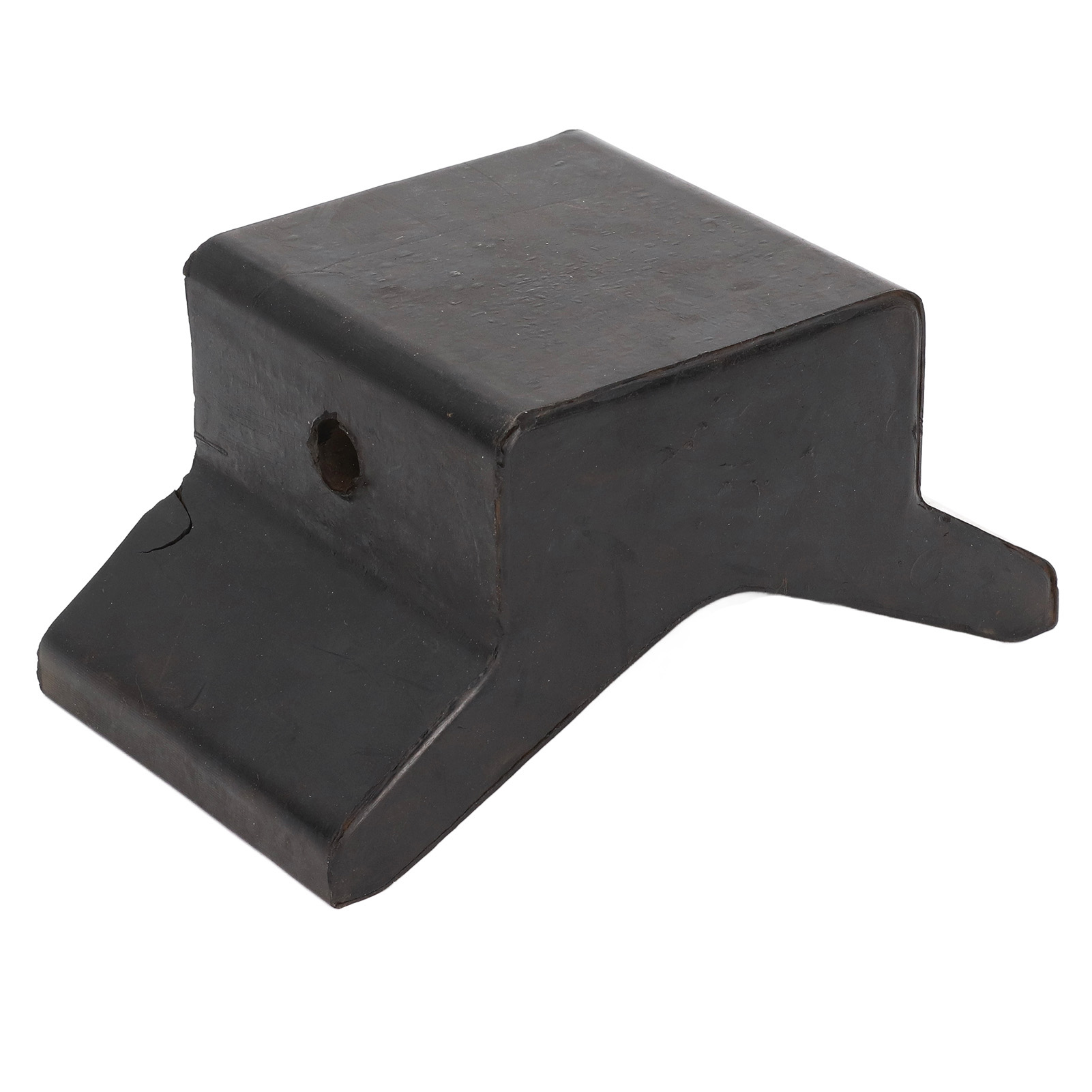 Universeller 10 Cm (4 Zoll) Bugstopper Aus Schwarzem Gummi, Professioneller V-block Für Boote, Yachten, Anhänger Und Wohnwagen